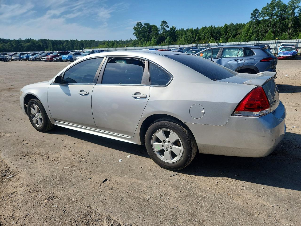 2010 Chevrolet Impala Lt Silver vin: 2G1WB5EK5A1156254