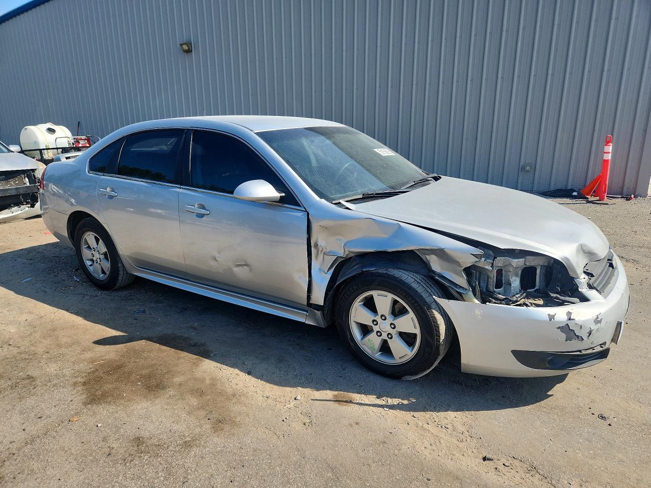 2010 Chevrolet Impala Lt Silver vin: 2G1WB5EK5A1156254