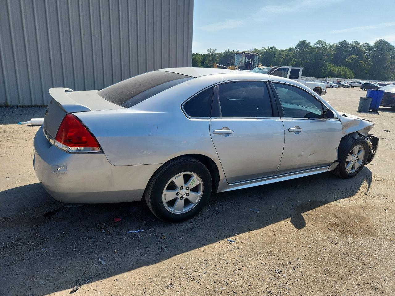 2010 Chevrolet Impala Lt Silver vin: 2G1WB5EK5A1156254