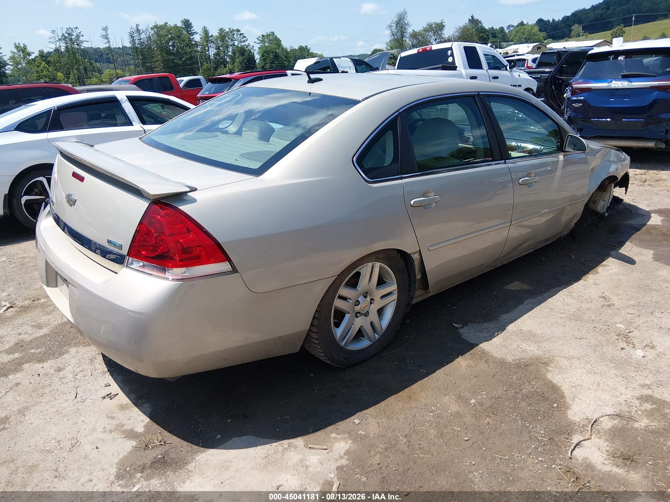 2010 Chevrolet Impala Lt Gold vin: 2G1WB5EK5A1173281