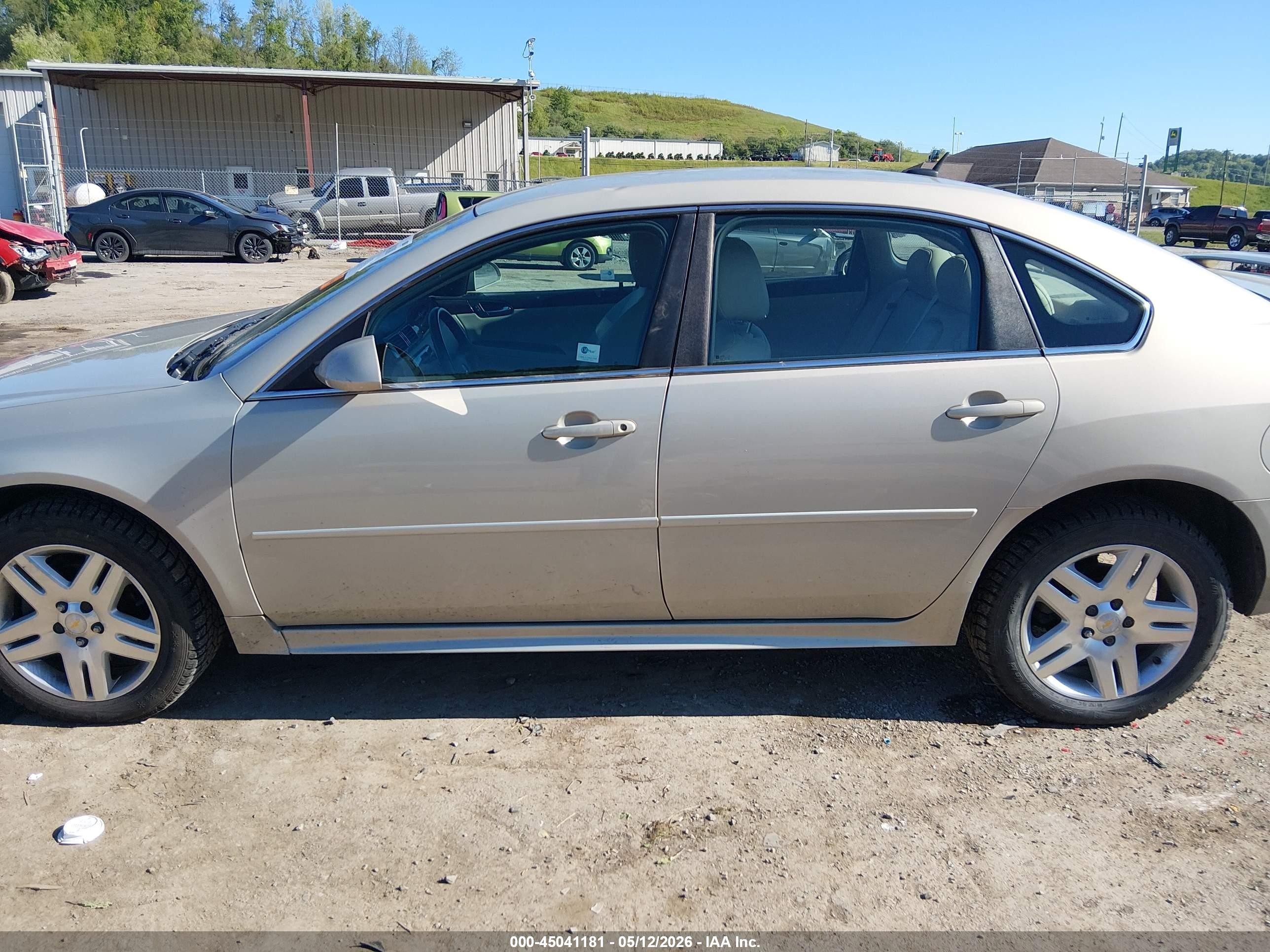 2010 Chevrolet Impala Lt Gold vin: 2G1WB5EK5A1173281