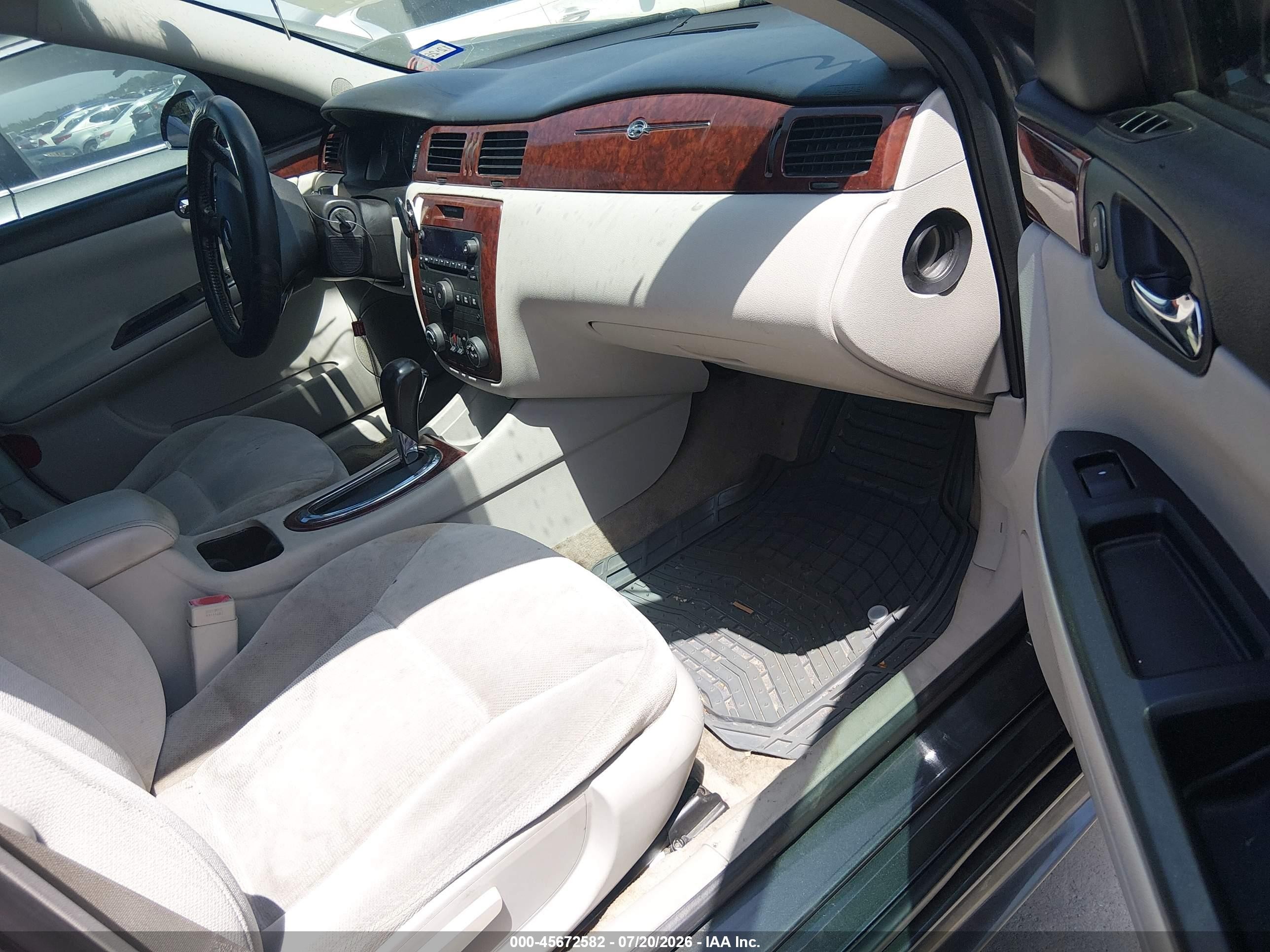 2010 Chevrolet Impala Lt Blue vin: 2G1WB5EK5A1176116