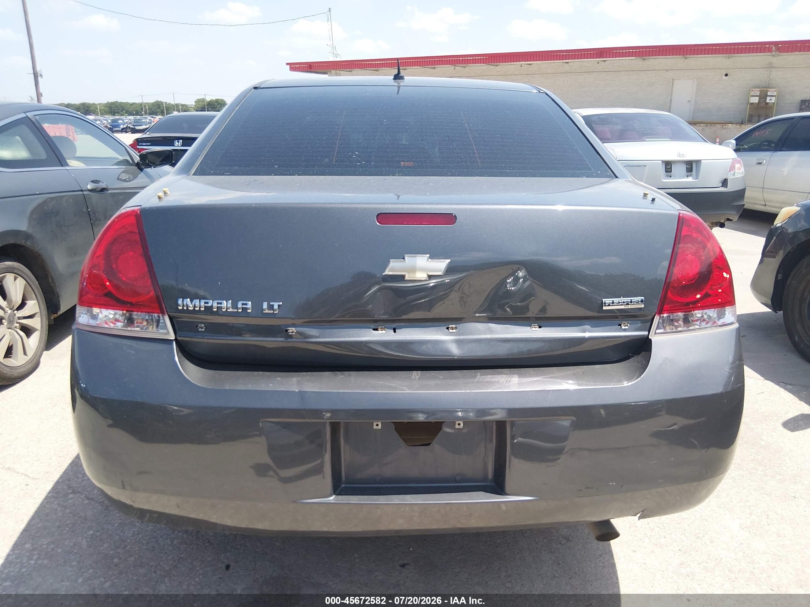 2010 Chevrolet Impala Lt Blue vin: 2G1WB5EK5A1176116