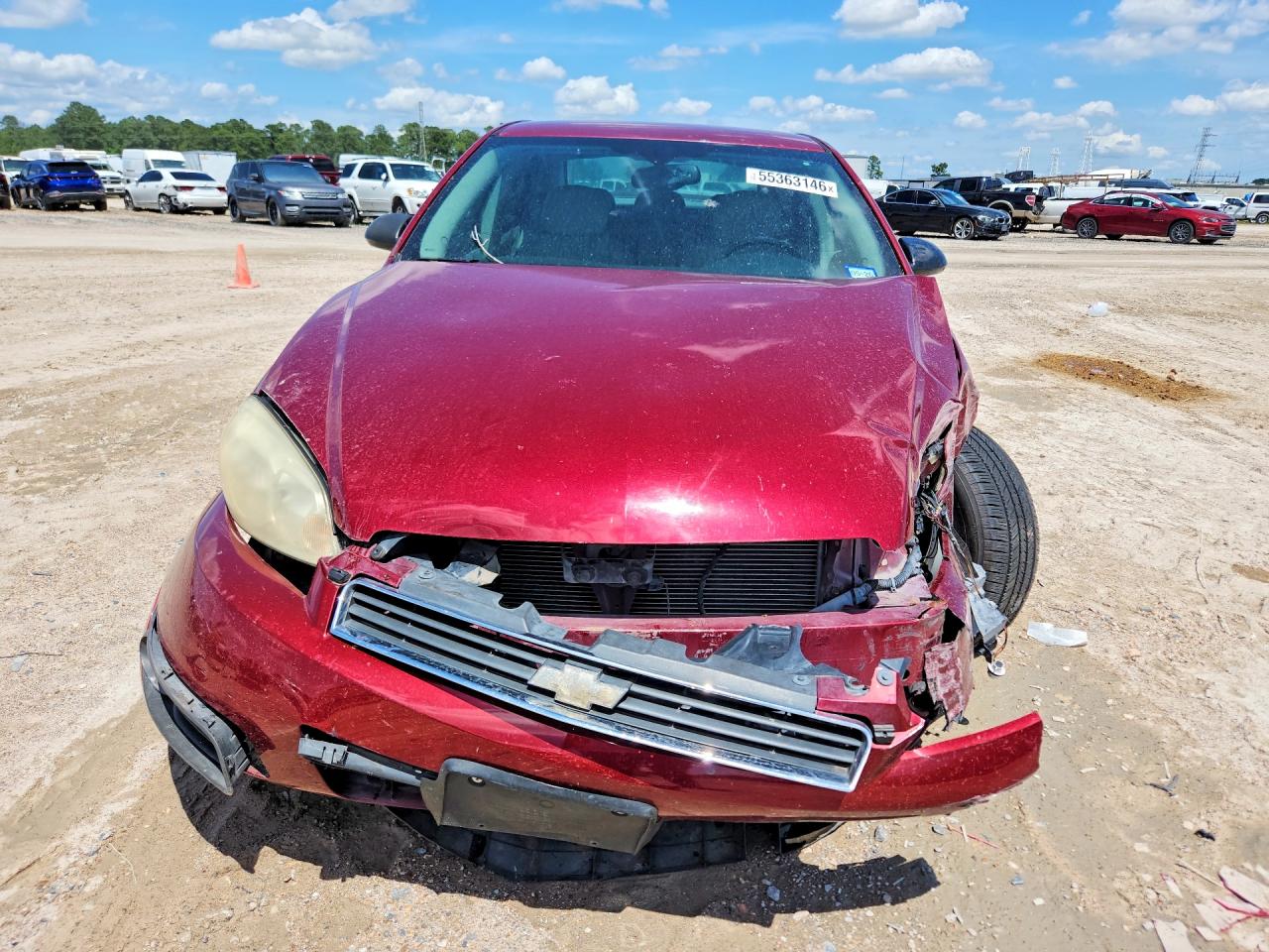 2010 Chevrolet Impala Red vin: 2G1WB5EK5A1181798