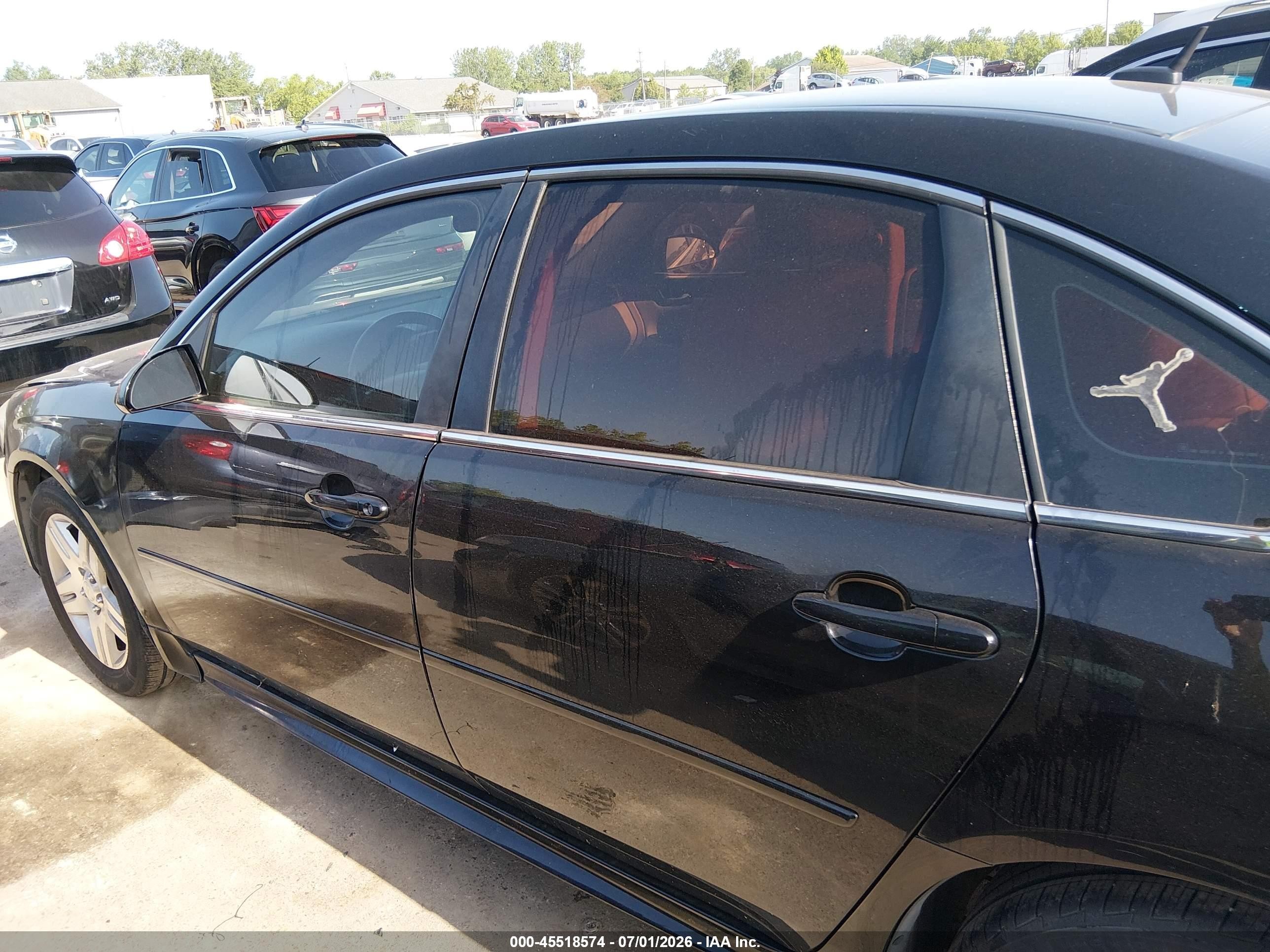 2010 Chevrolet Impala Lt Черный vin: 2G1WB5EK5A1188430