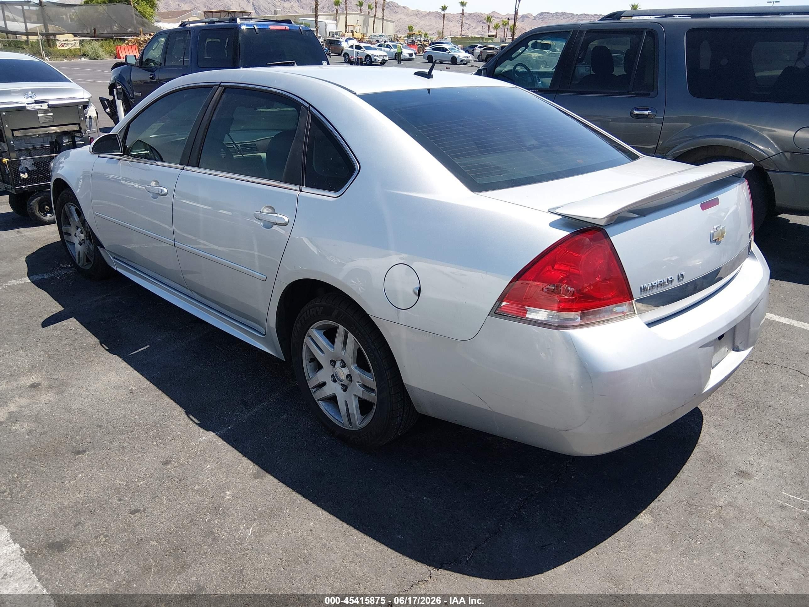 2010 Chevrolet Impala Lt Silver vin: 2G1WB5EK5A1238775