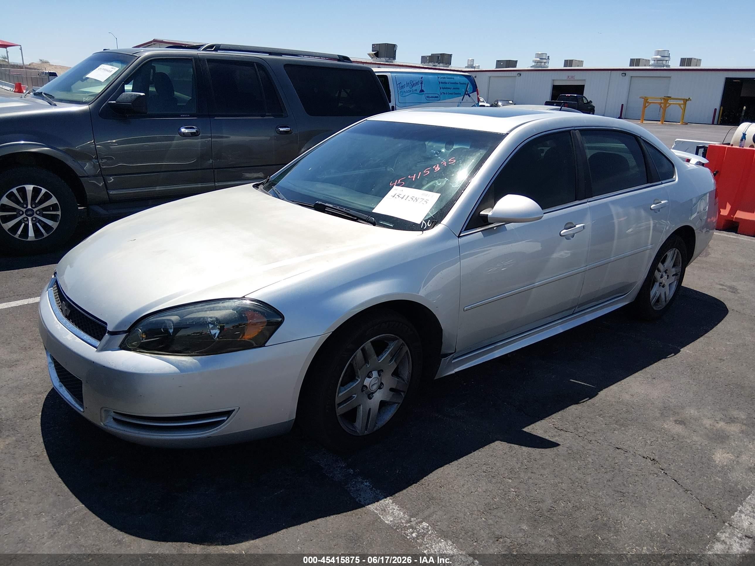 2010 Chevrolet Impala Lt Silver vin: 2G1WB5EK5A1238775