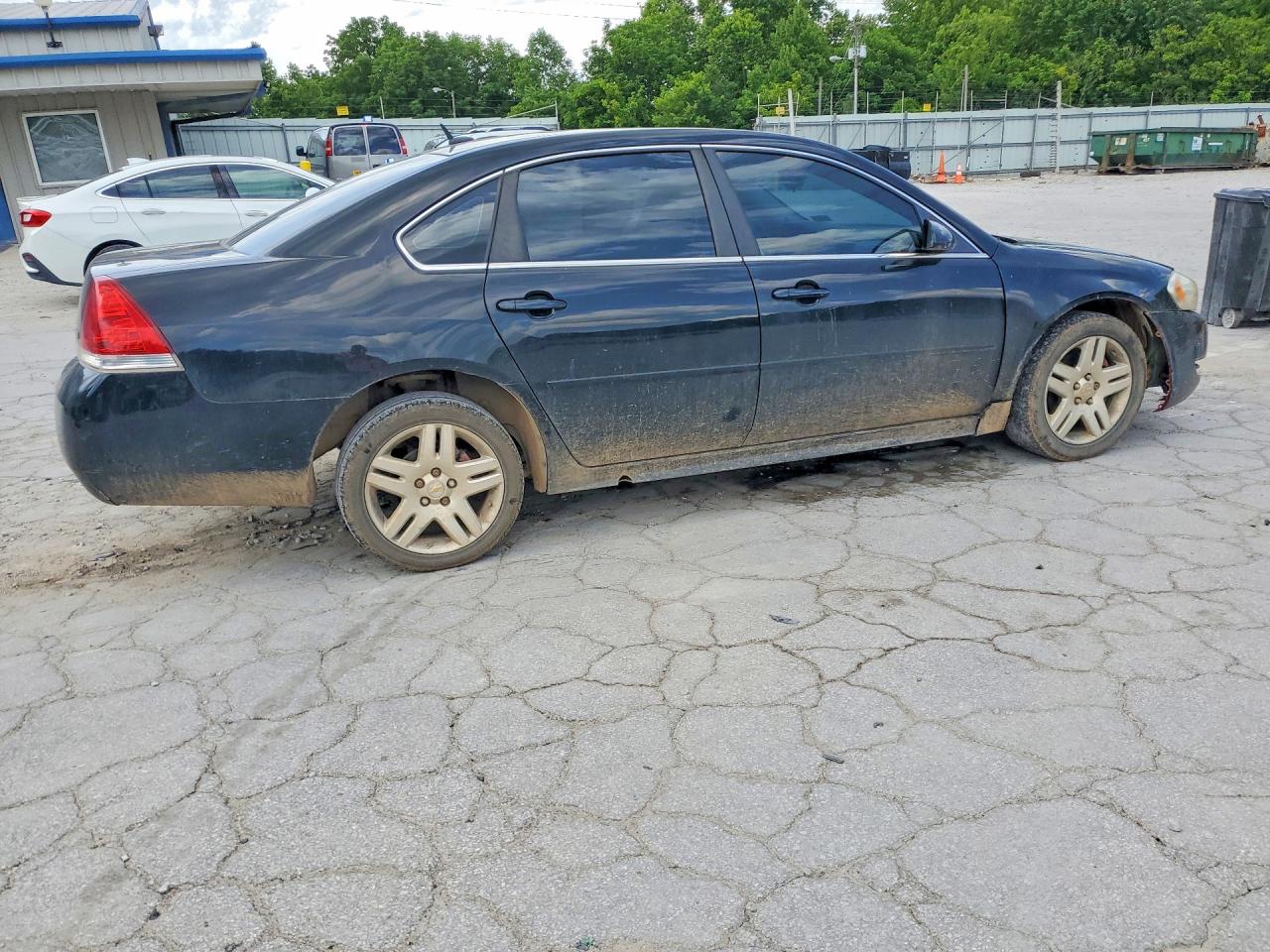 2011 Chevrolet Impala Lt Black vin: 2G1WB5EK5B1152836