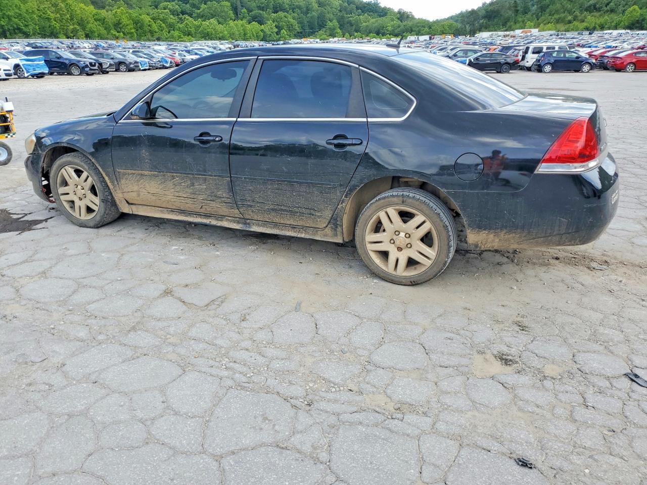 2011 Chevrolet Impala Lt Black vin: 2G1WB5EK5B1152836