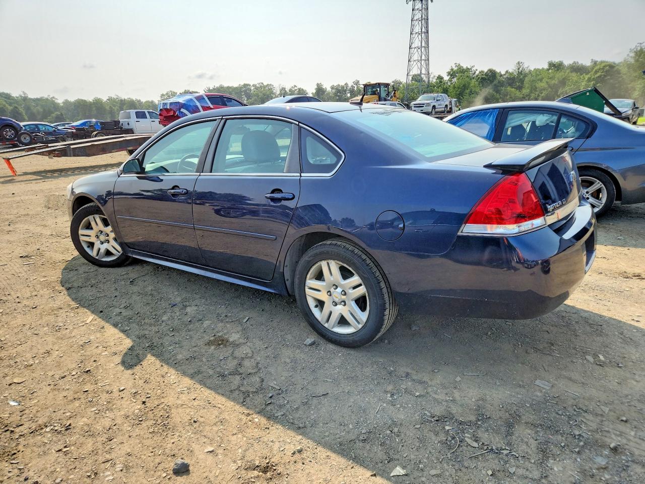 2011 Chevrolet Impala Lt Синий vin: 2G1WB5EK5B1164727