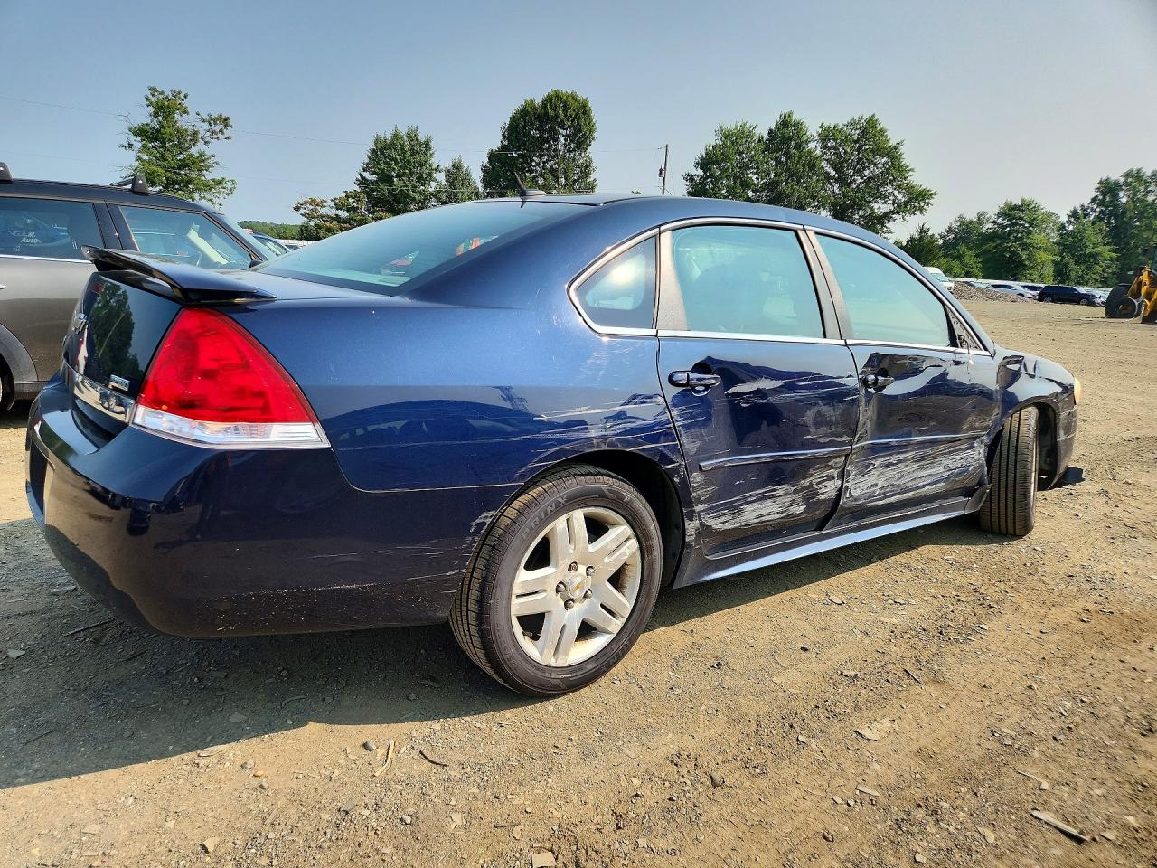 2011 Chevrolet Impala Lt Синий vin: 2G1WB5EK5B1164727