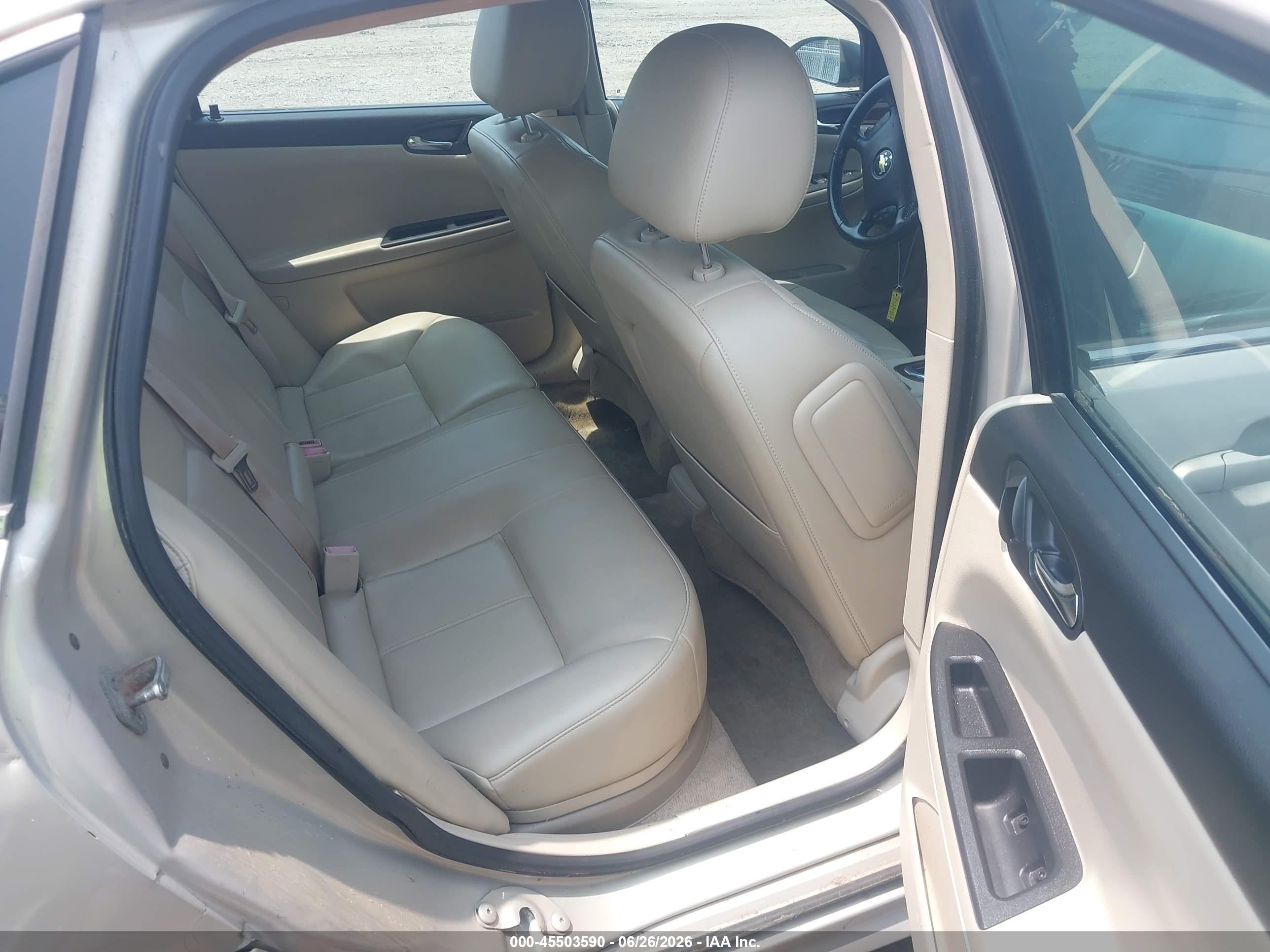 2011 Chevrolet Impala Lt Tan vin: 2G1WB5EK5B1190843