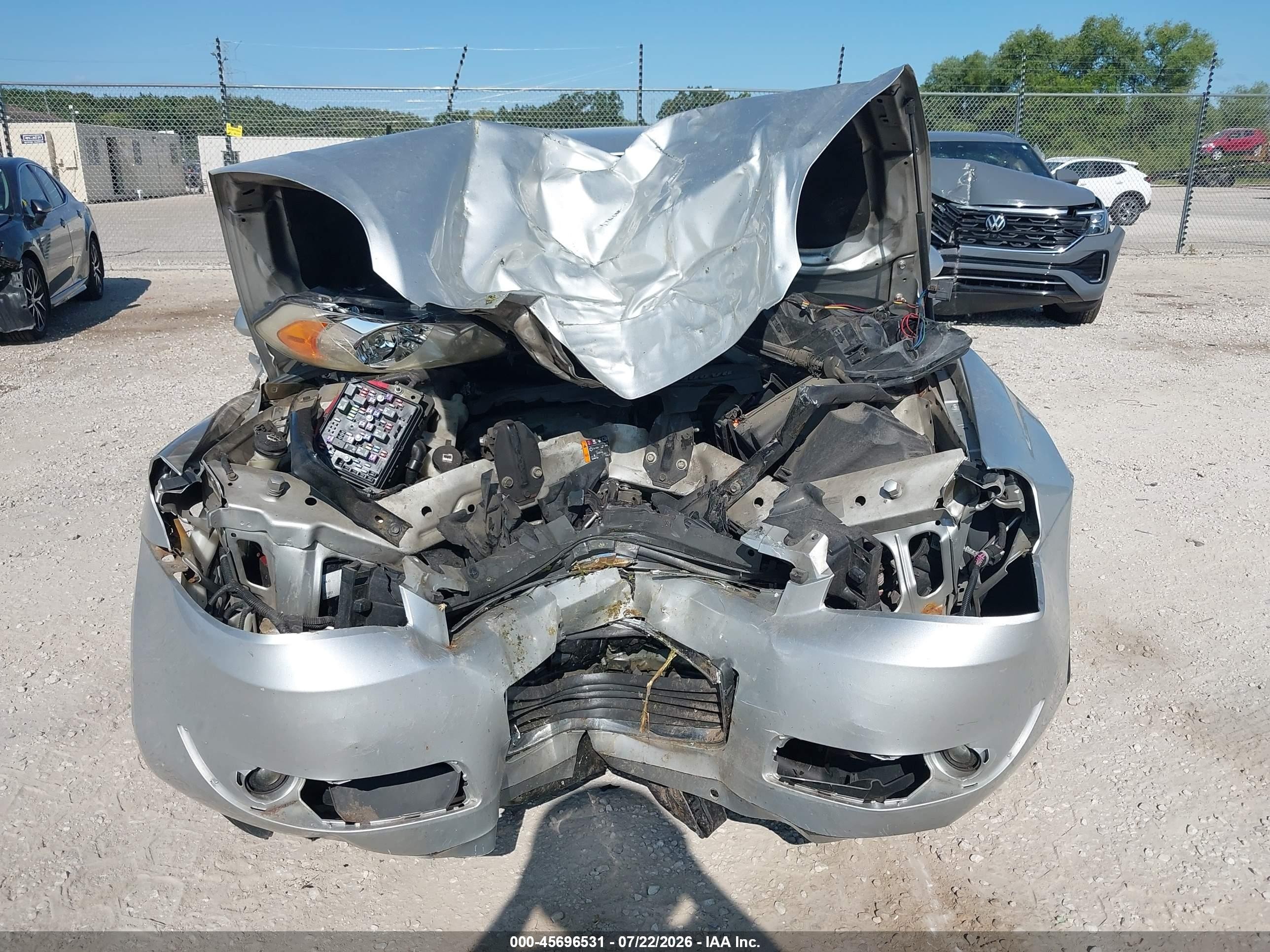 2011 Chevrolet Impala Lt Silver vin: 2G1WB5EK5B1328848