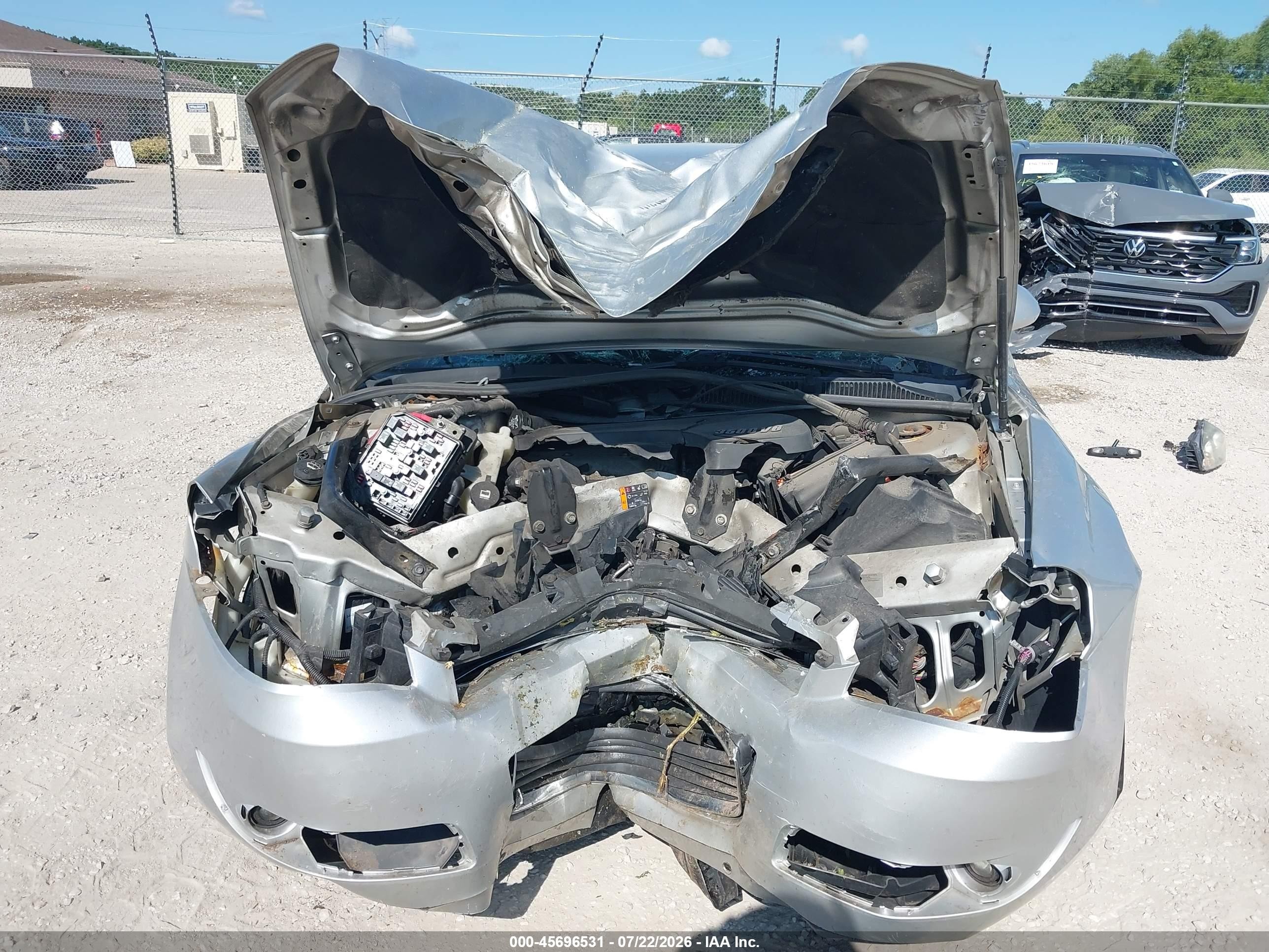 2011 Chevrolet Impala Lt Silver vin: 2G1WB5EK5B1328848