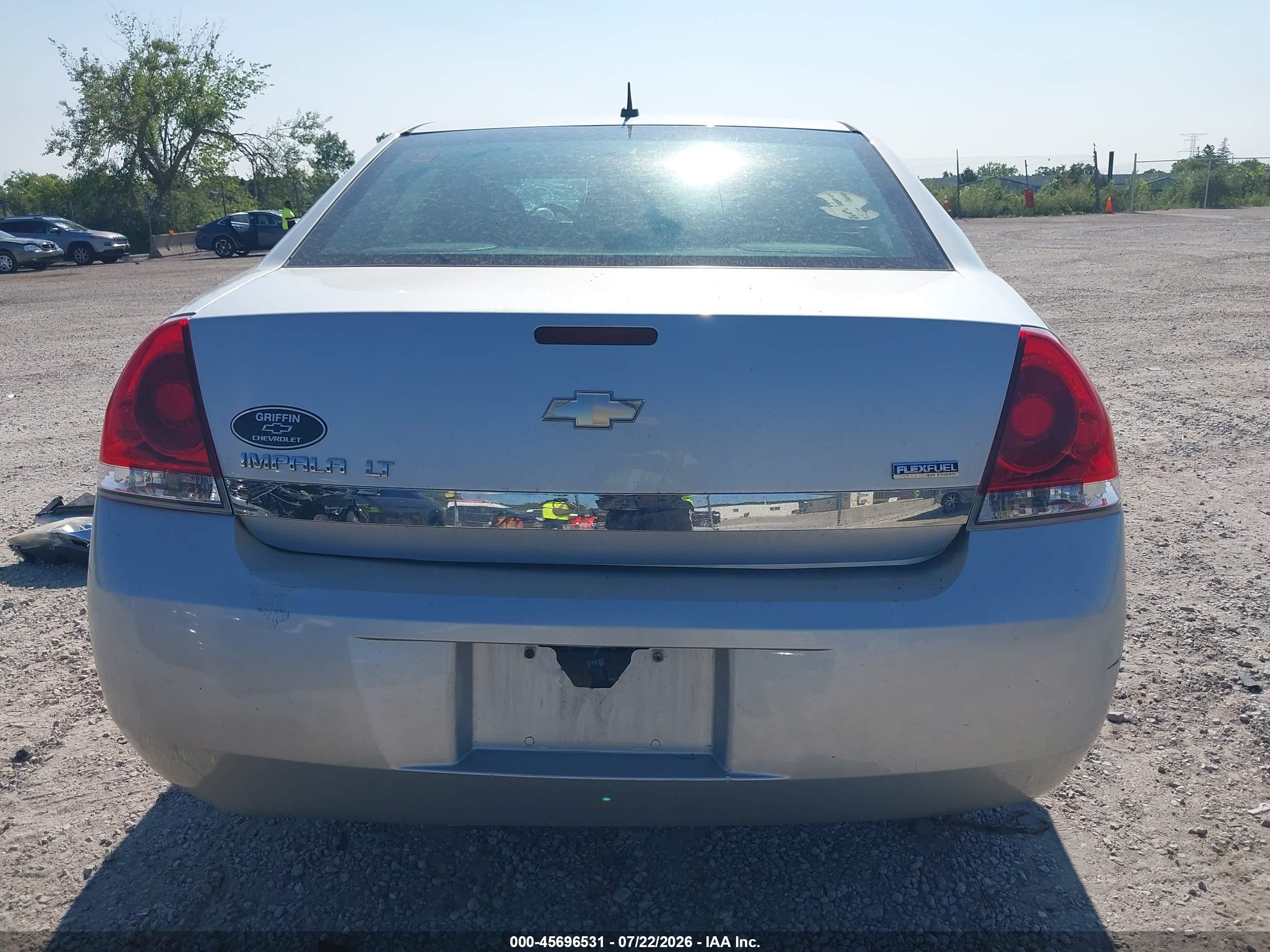 2011 Chevrolet Impala Lt Silver vin: 2G1WB5EK5B1328848