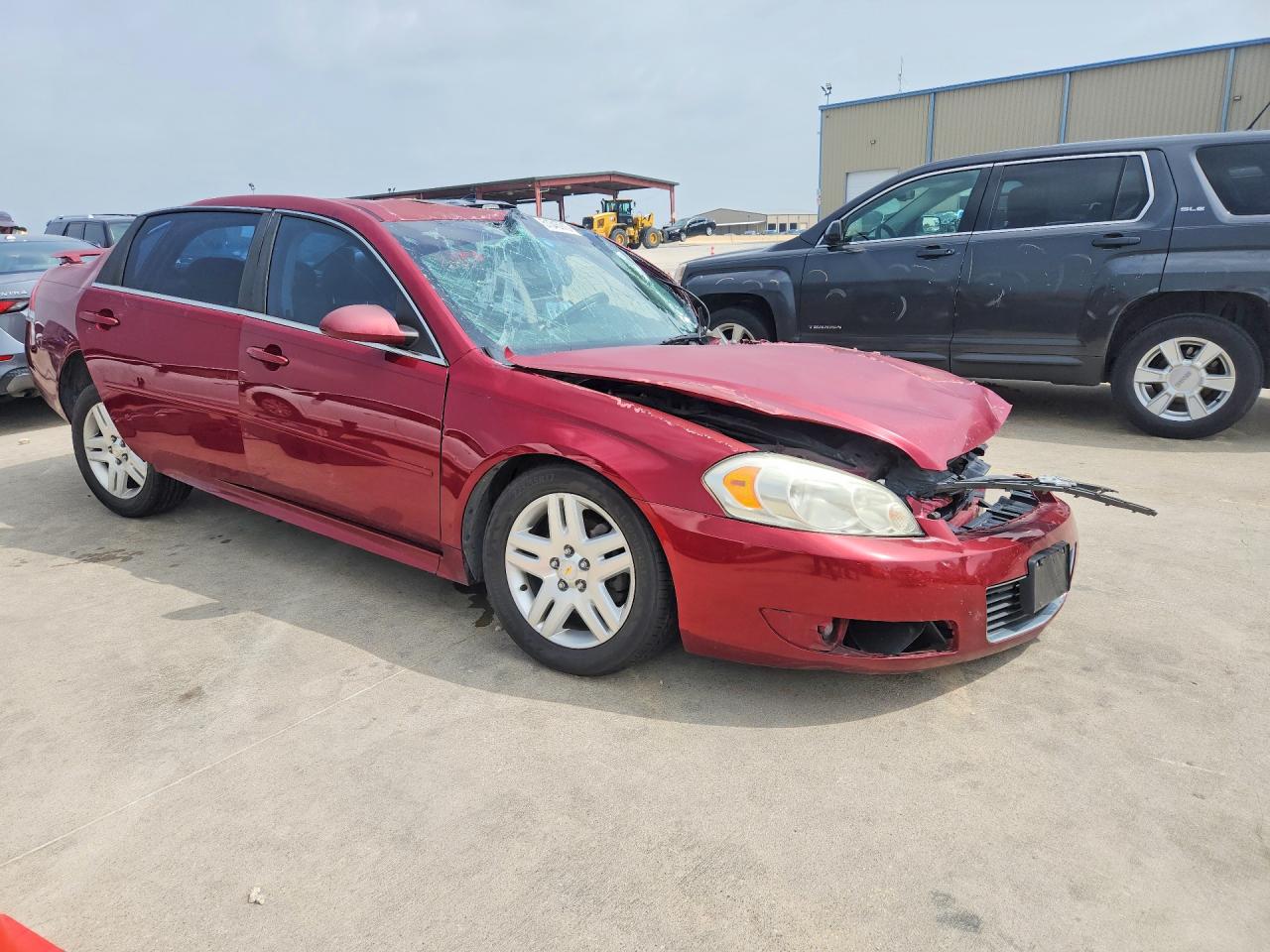 2010 Chevrolet Impala Lt Red vin: 2G1WB5EK6A1178974