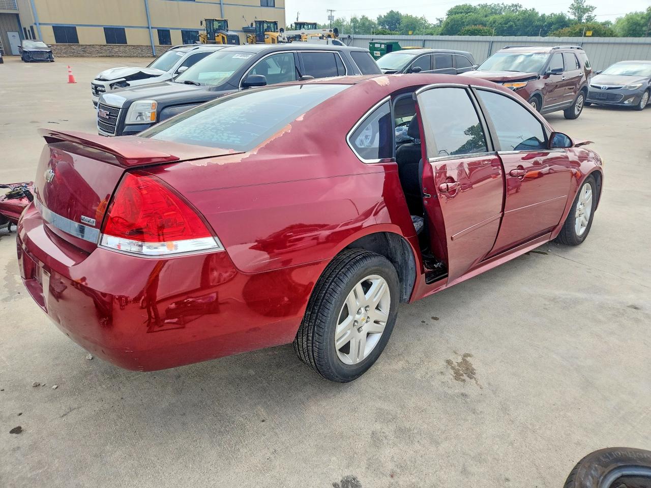 2010 Chevrolet Impala Lt Red vin: 2G1WB5EK6A1178974
