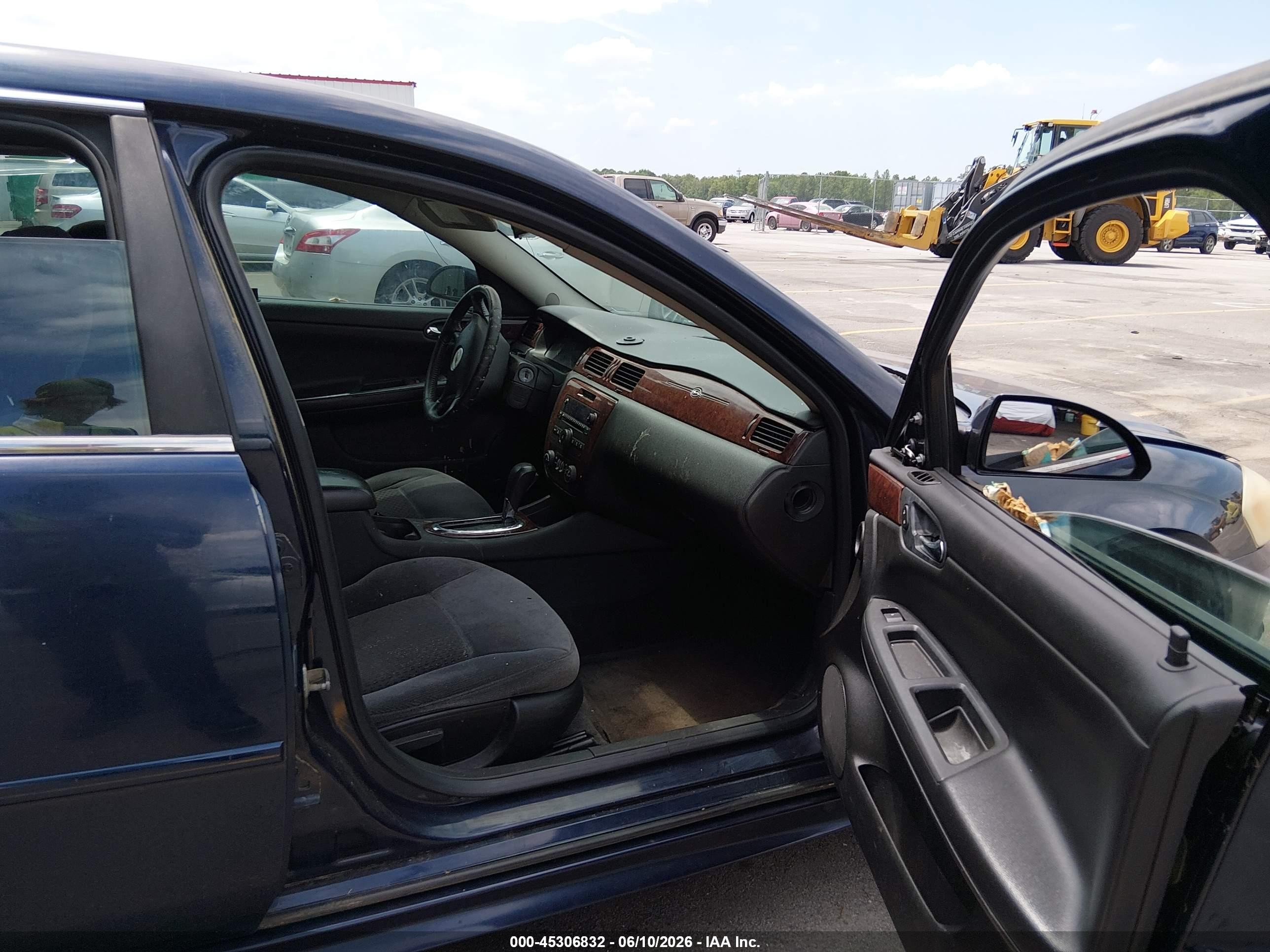 2010 Chevrolet Impala Lt Blue vin: 2G1WB5EK6A1235643