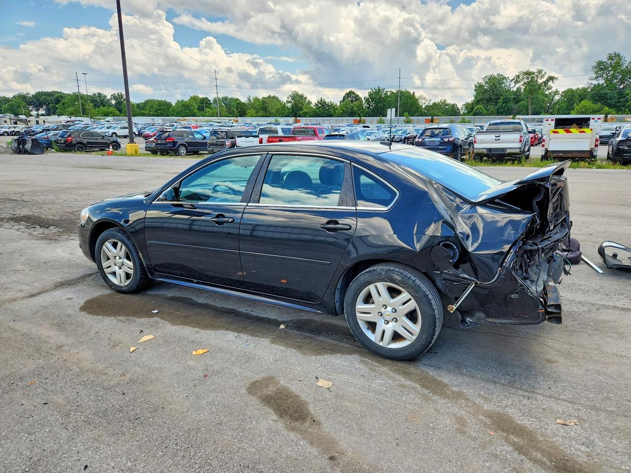 2011 Chevrolet Impala Lt Black vin: 2G1WB5EK6B1147578