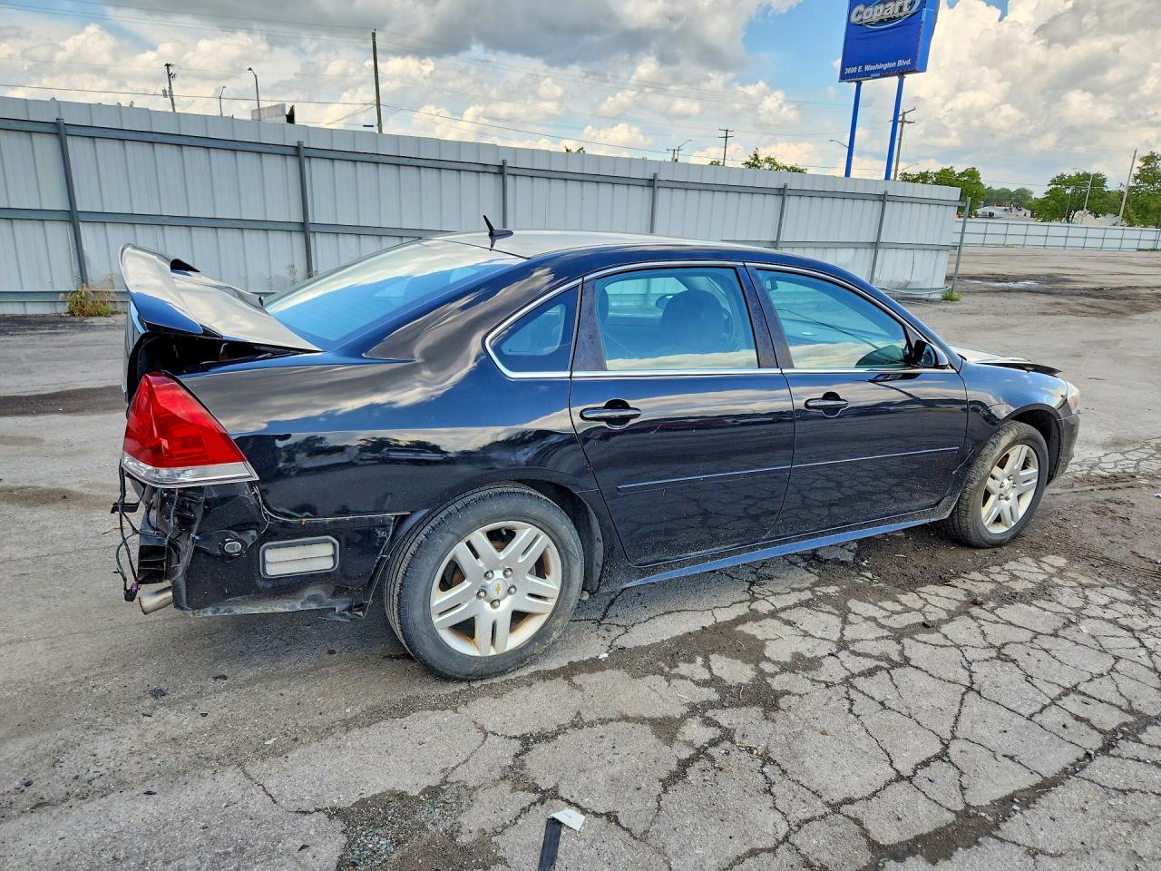 2011 Chevrolet Impala Lt Black vin: 2G1WB5EK6B1147578