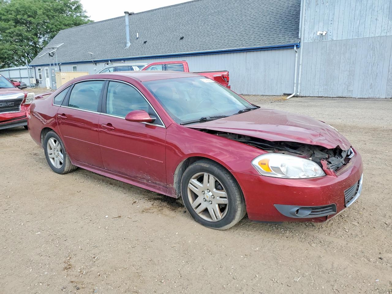 2011 Chevrolet Impala Lt Red vin: 2G1WB5EK6B1165725