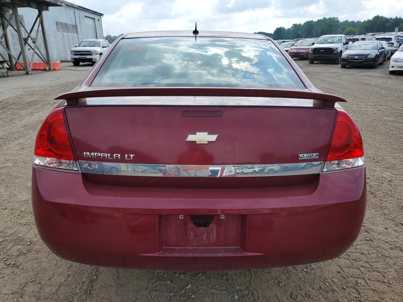 2011 Chevrolet Impala Lt Red vin: 2G1WB5EK6B1165725