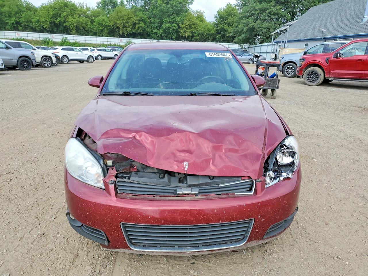 2011 Chevrolet Impala Lt Red vin: 2G1WB5EK6B1165725