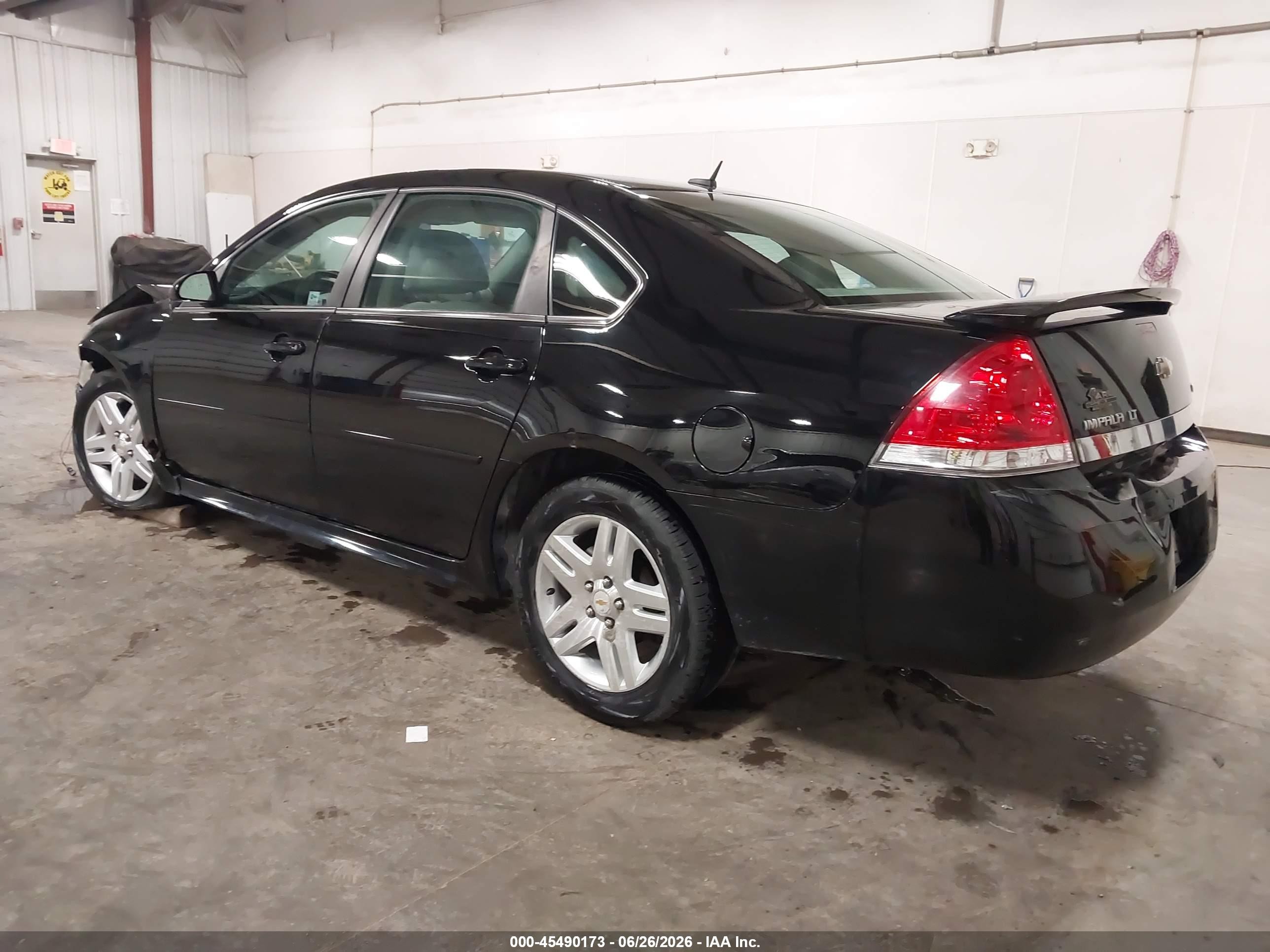 2011 Chevrolet Impala Lt Черный vin: 2G1WB5EK6B1194545