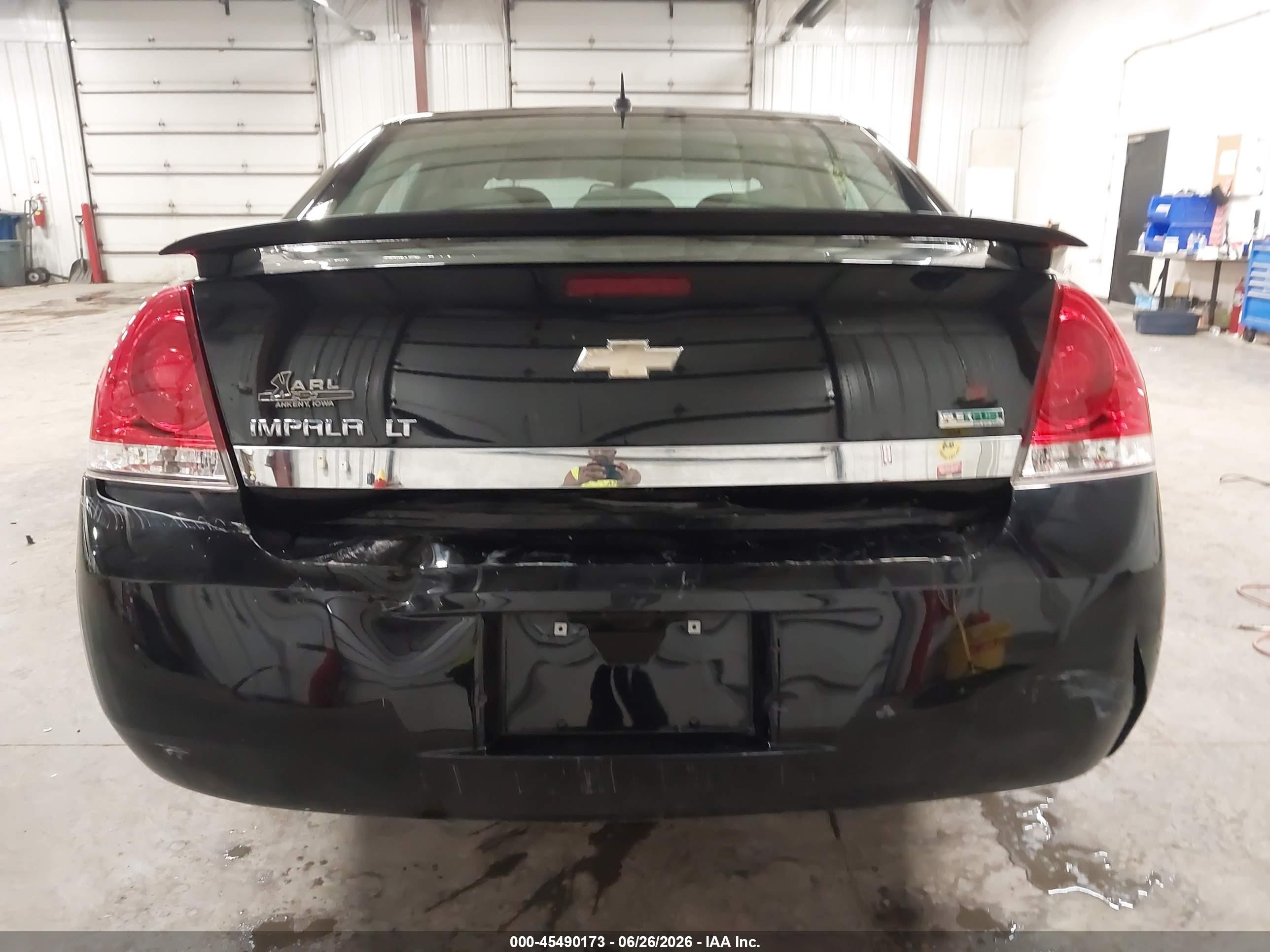 2011 Chevrolet Impala Lt Черный vin: 2G1WB5EK6B1194545