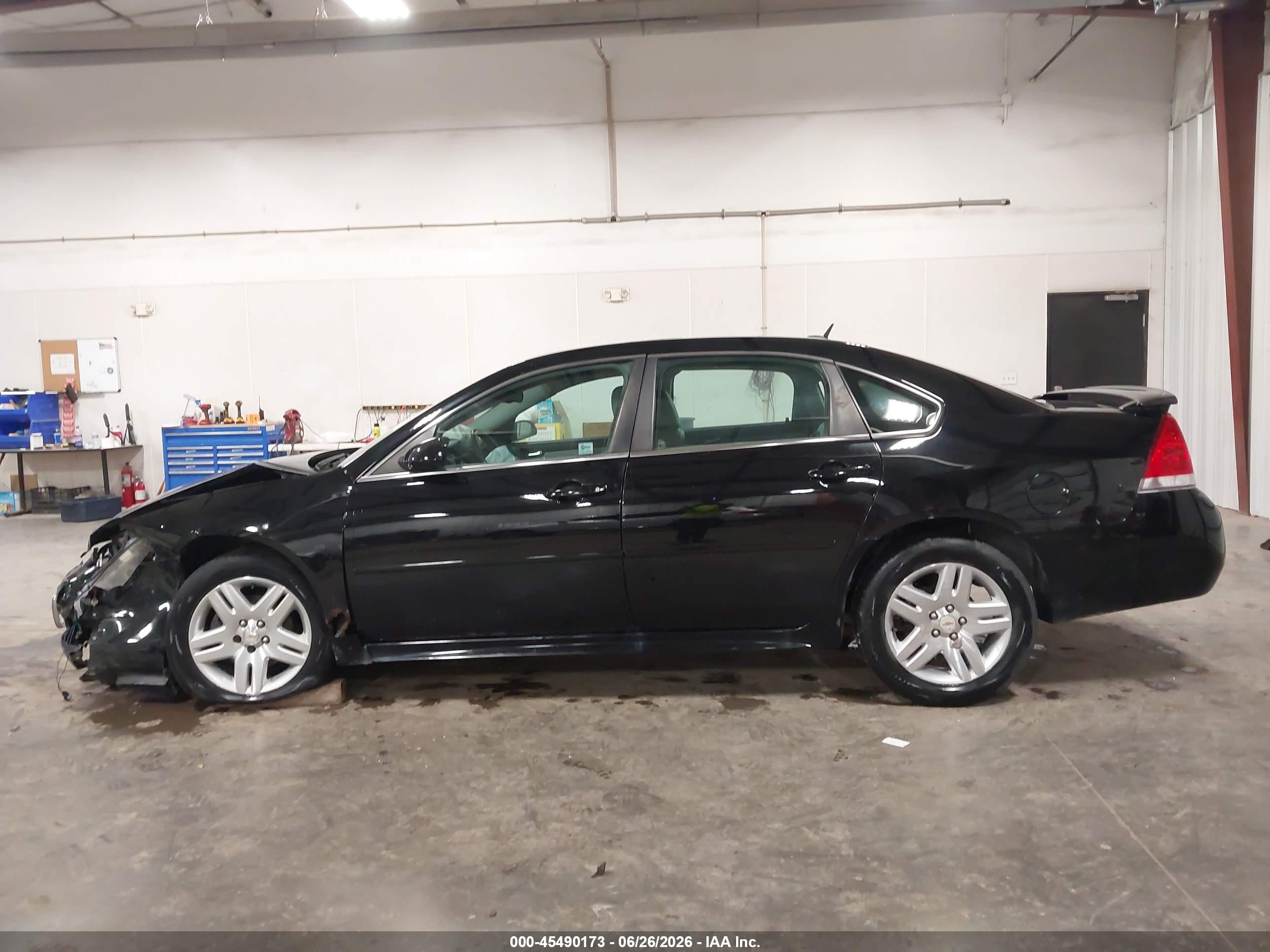 2011 Chevrolet Impala Lt Черный vin: 2G1WB5EK6B1194545