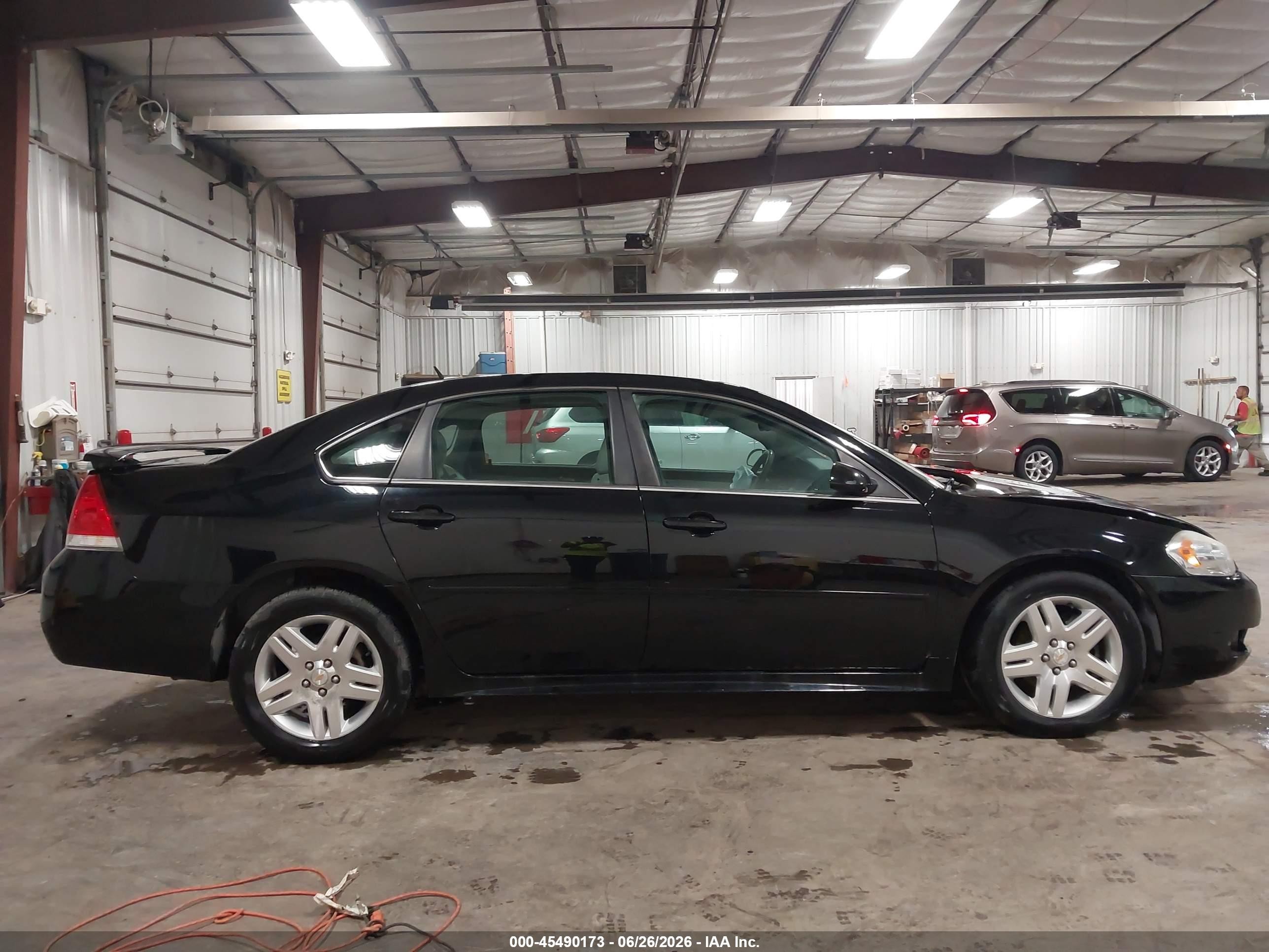 2011 Chevrolet Impala Lt Черный vin: 2G1WB5EK6B1194545