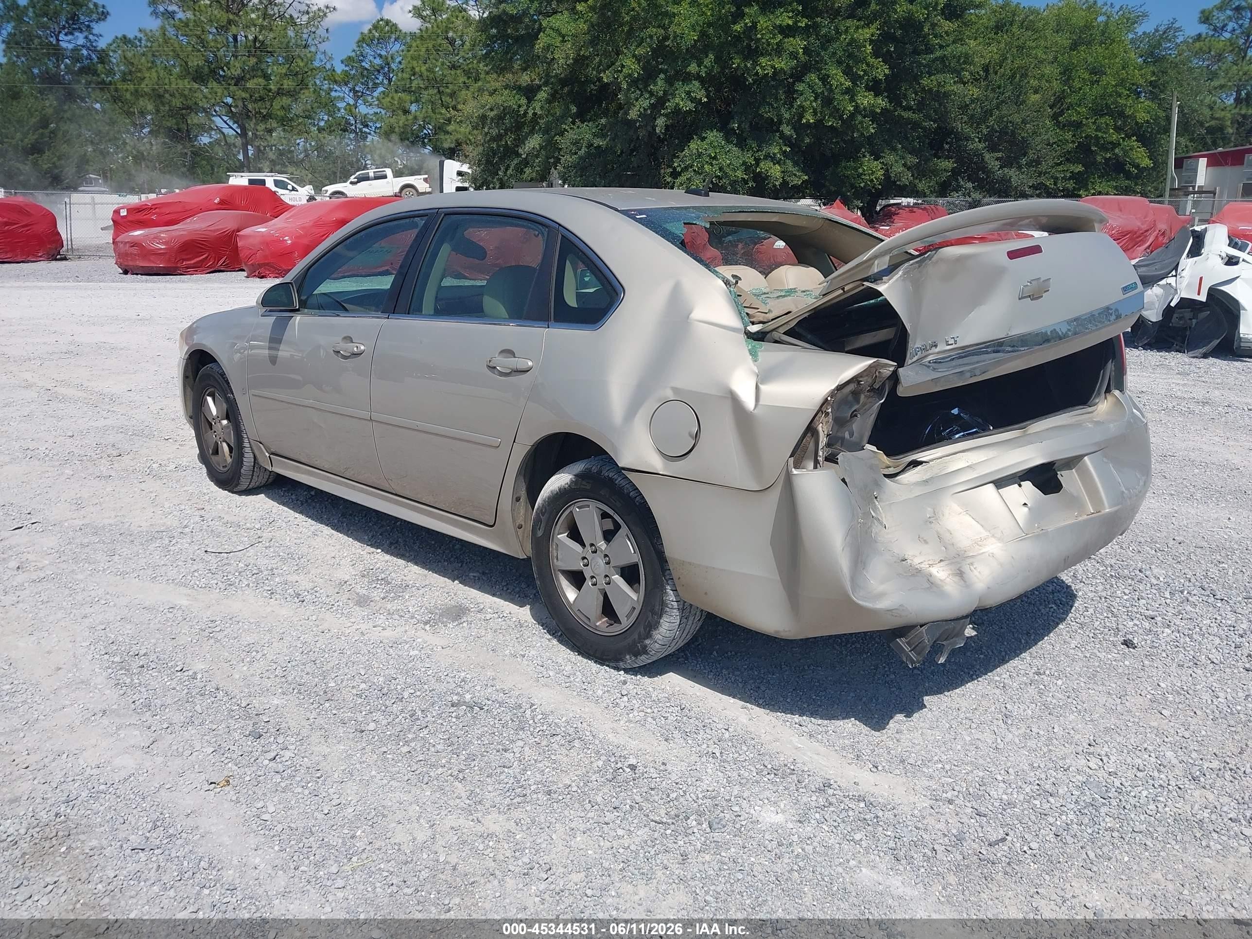 2010 Chevrolet Impala Lt Tan vin: 2G1WB5EK7A1100834