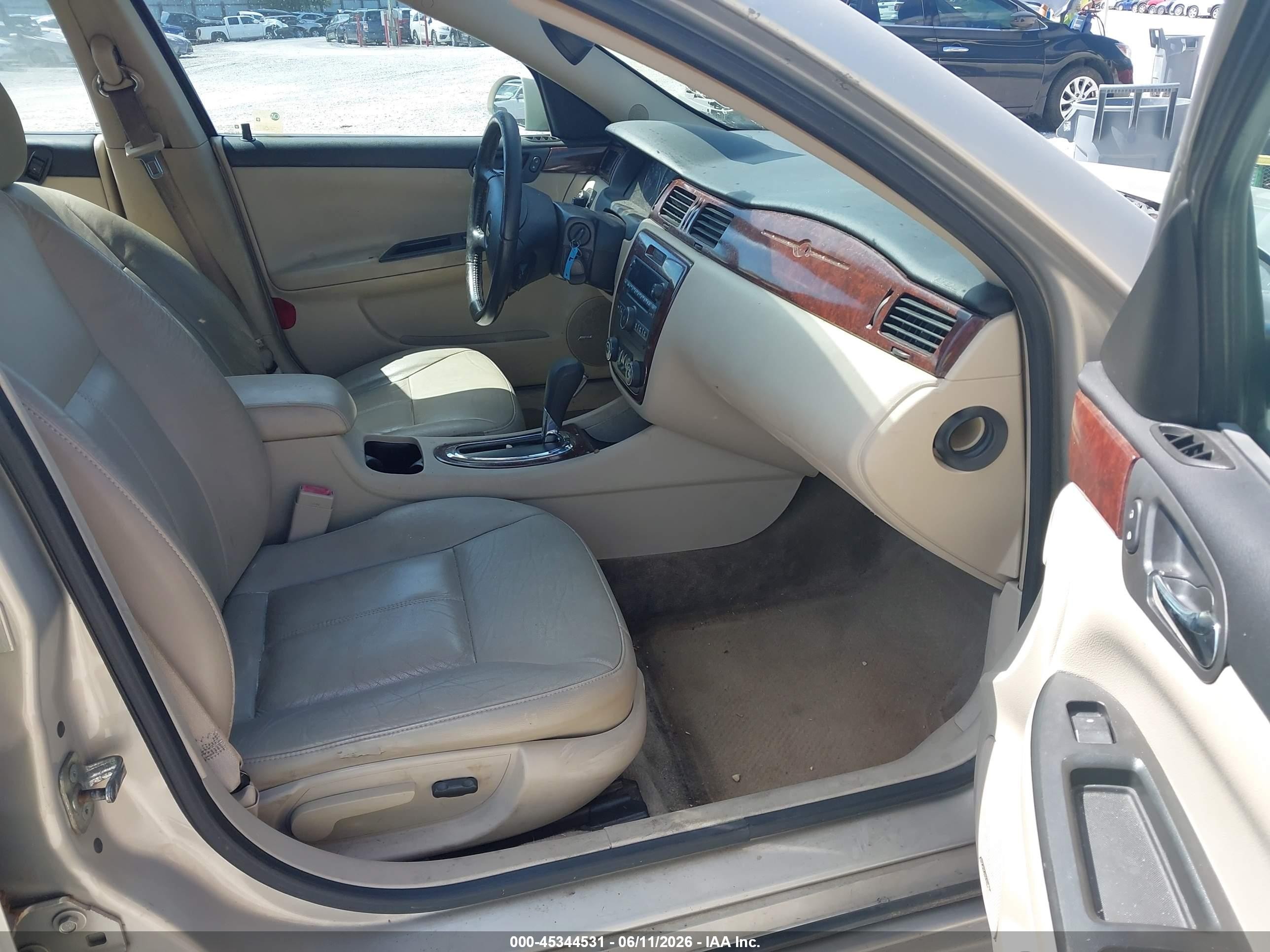 2010 Chevrolet Impala Lt Tan vin: 2G1WB5EK7A1100834