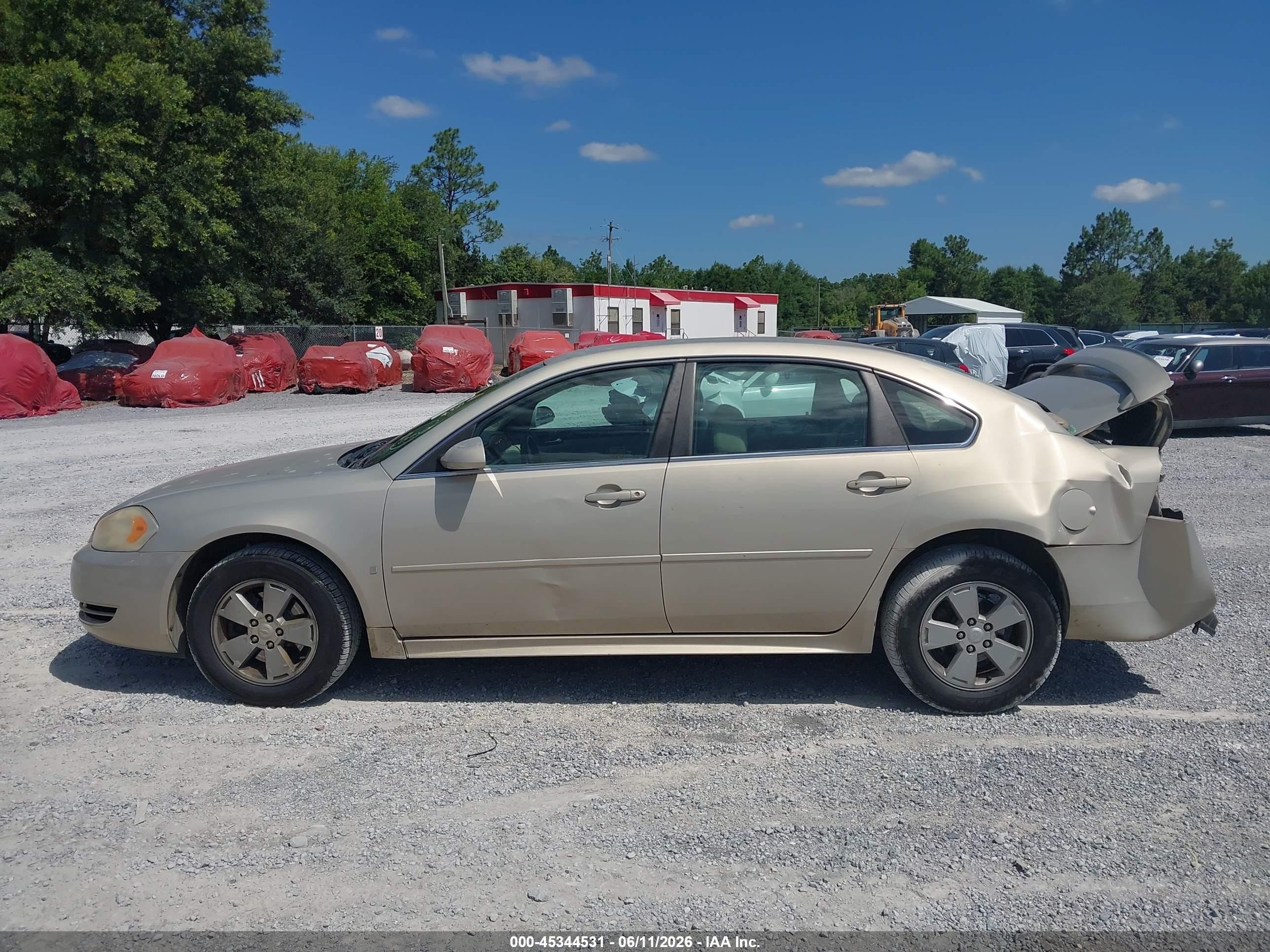 2010 Chevrolet Impala Lt Tan vin: 2G1WB5EK7A1100834