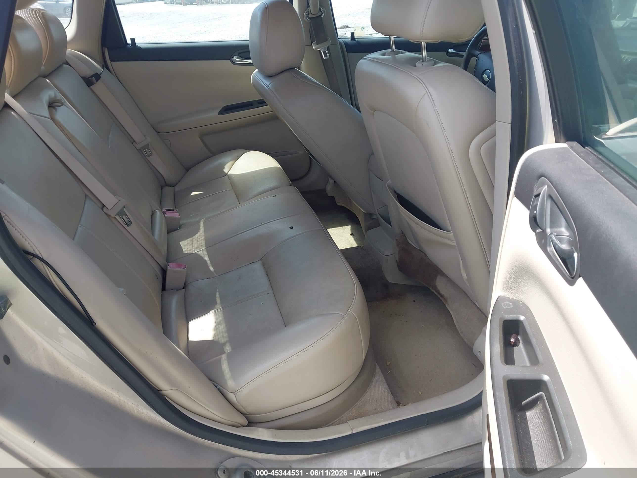 2010 Chevrolet Impala Lt Tan vin: 2G1WB5EK7A1100834