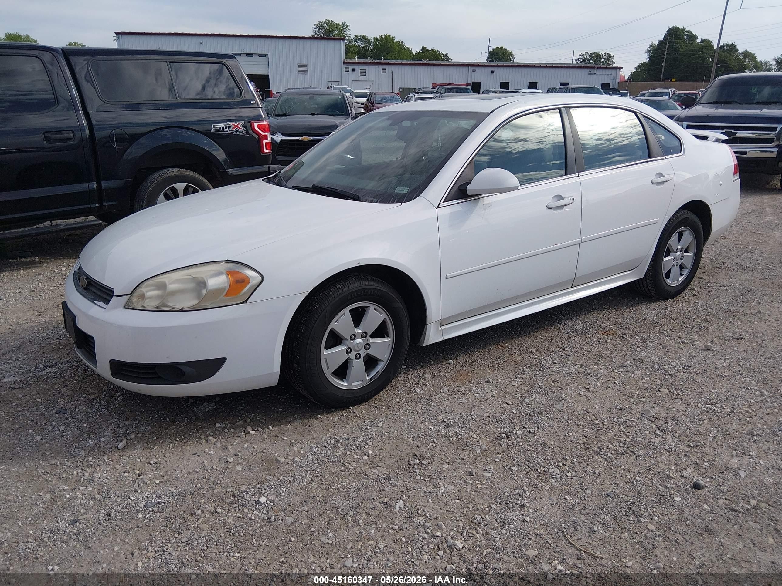 2010 Chevrolet Impala Lt Белый vin: 2G1WB5EK7A1157521