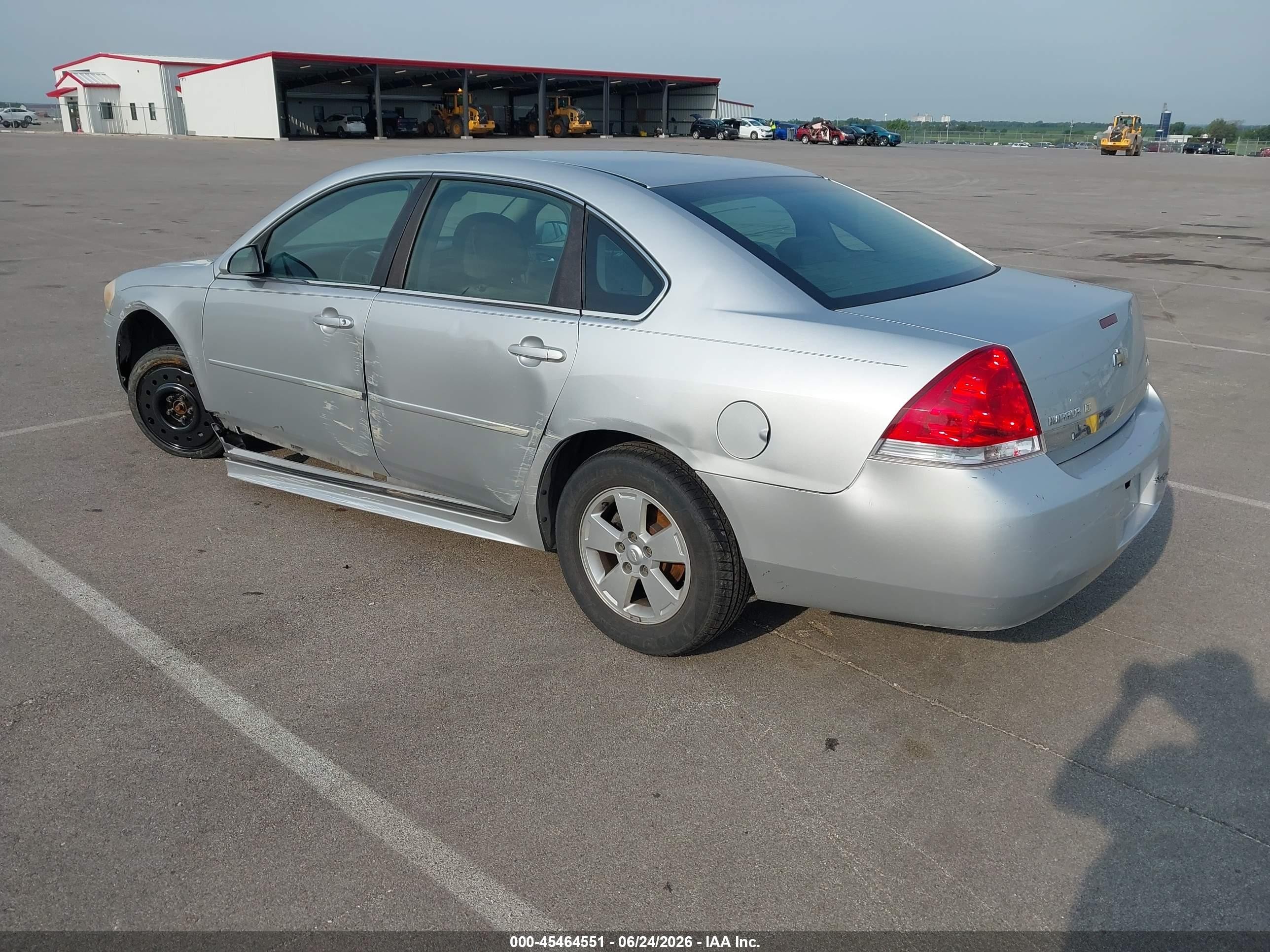 2010 Chevrolet Impala Lt Silver vin: 2G1WB5EK7A1162850