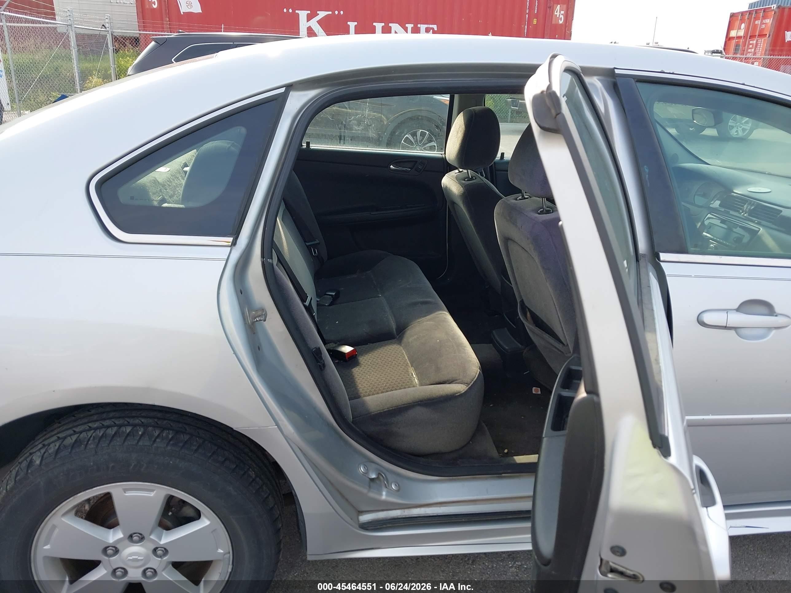 2010 Chevrolet Impala Lt Silver vin: 2G1WB5EK7A1162850
