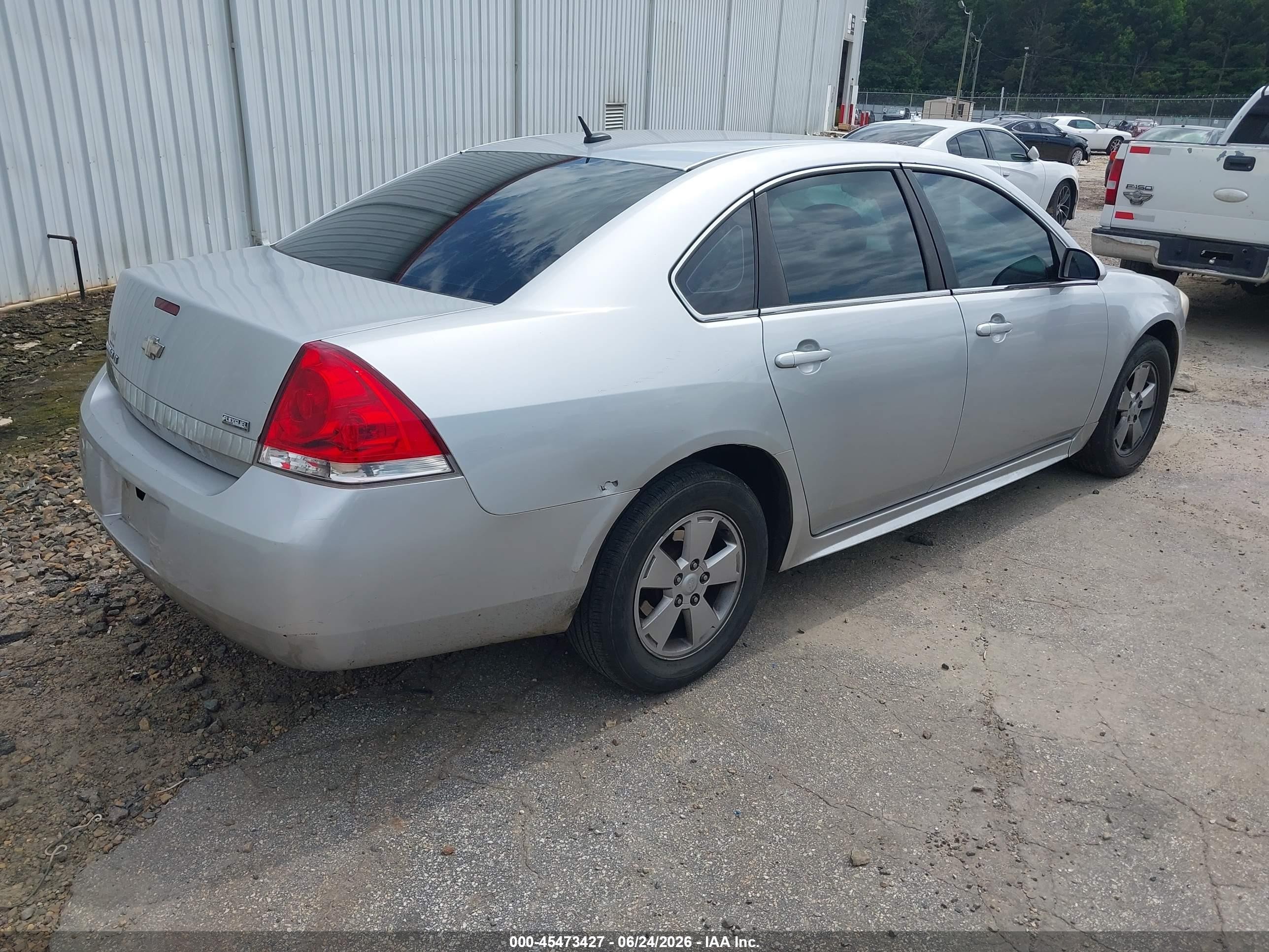2010 Chevrolet Impala Lt Серебряный vin: 2G1WB5EK7A1167837