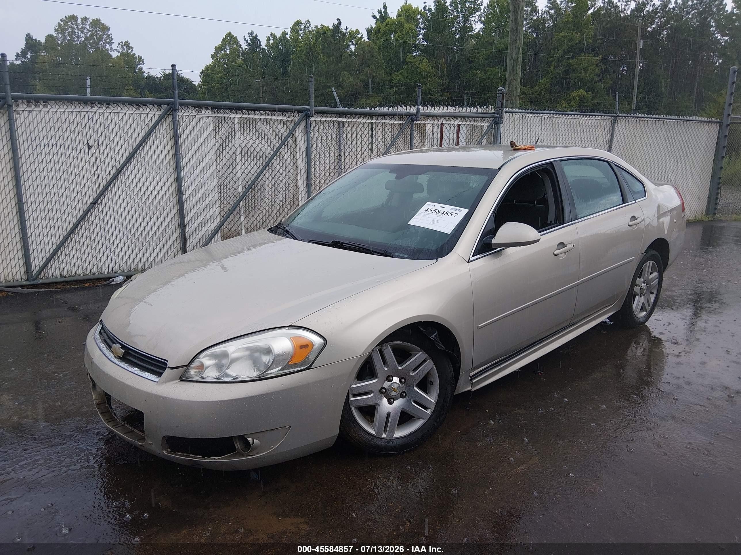 2010 Chevrolet Impala Lt Gold vin: 2G1WB5EK7A1184752