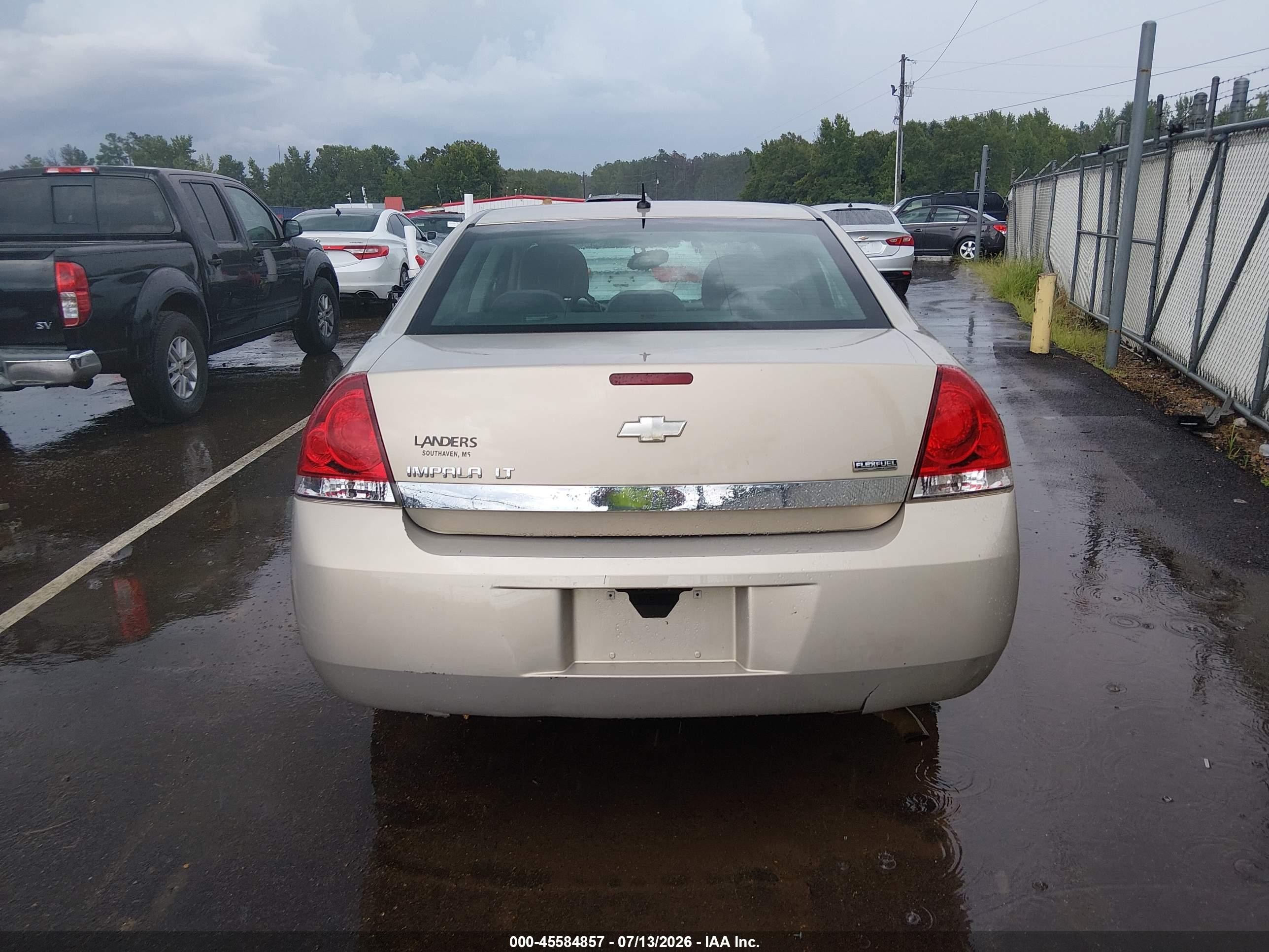 2010 Chevrolet Impala Lt Gold vin: 2G1WB5EK7A1184752