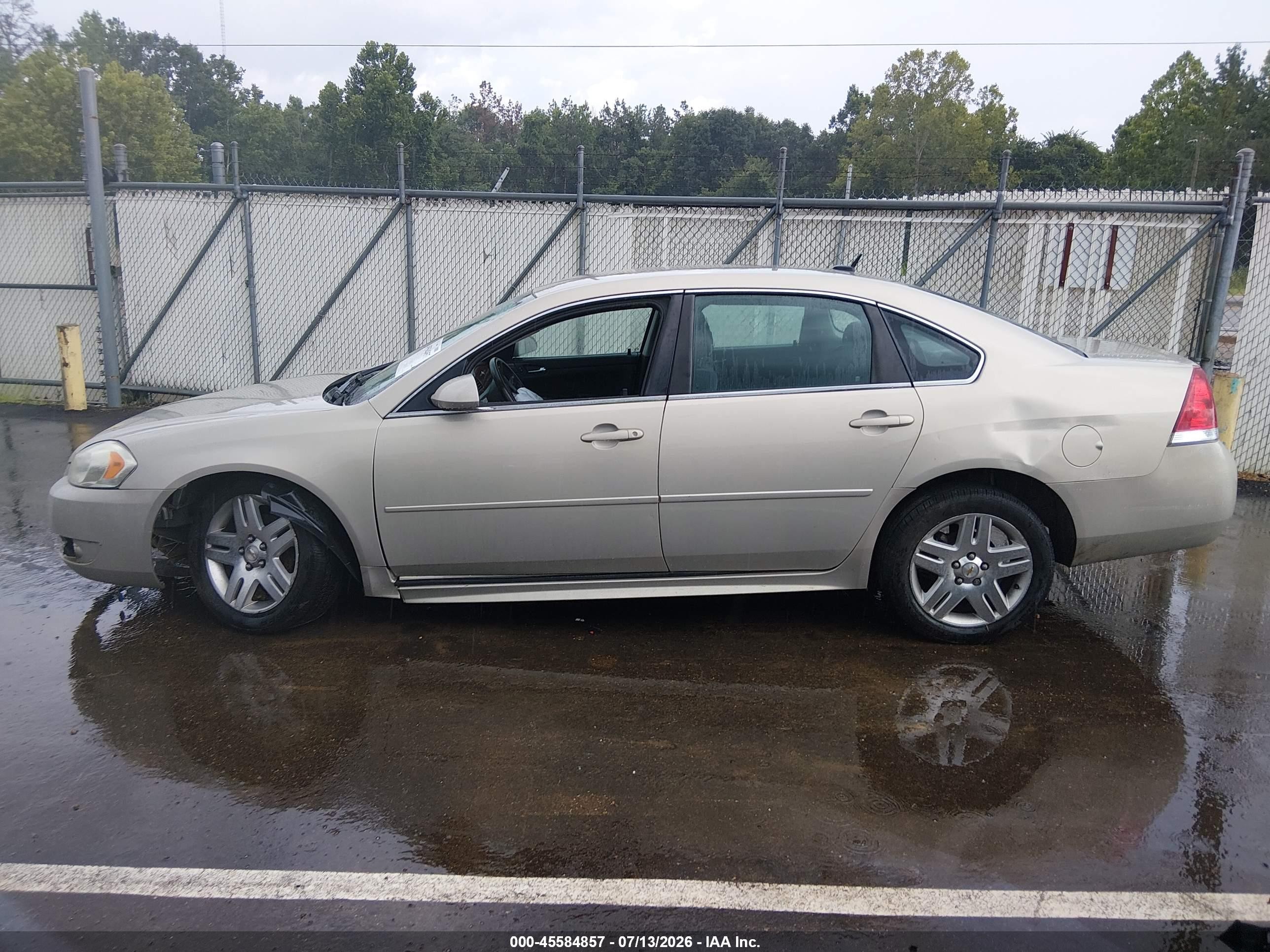 2010 Chevrolet Impala Lt Gold vin: 2G1WB5EK7A1184752