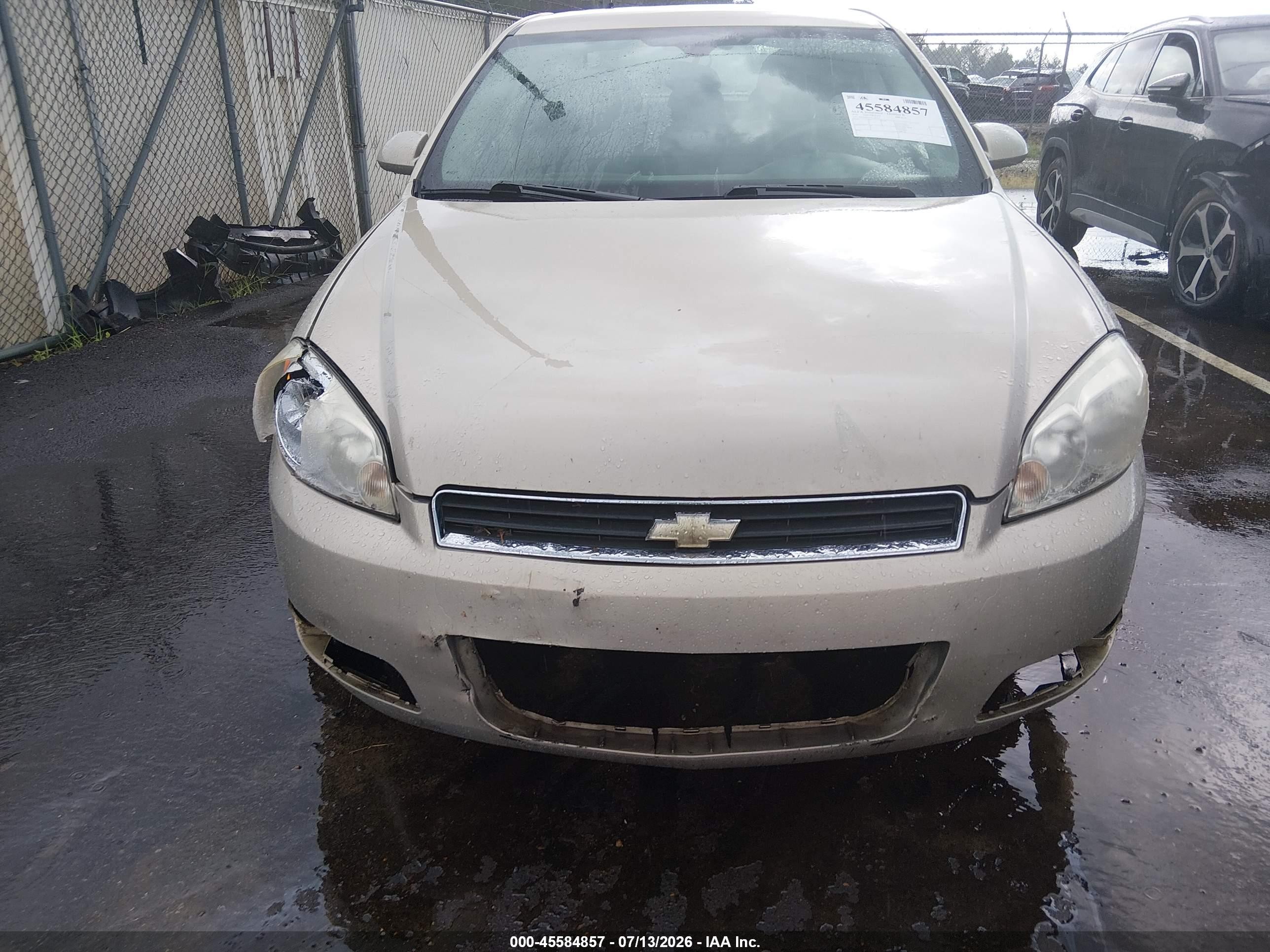 2010 Chevrolet Impala Lt Gold vin: 2G1WB5EK7A1184752