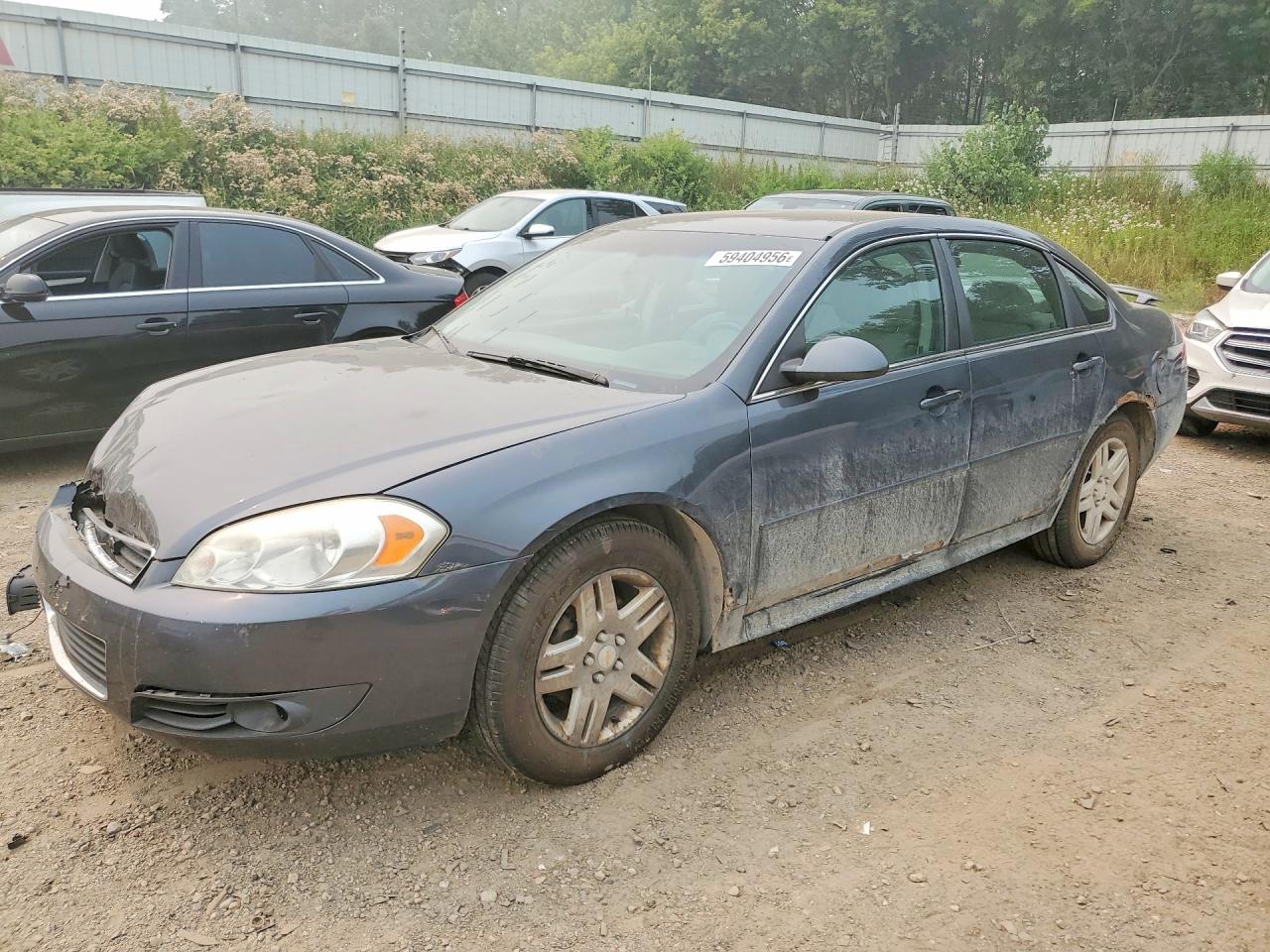 2010 Chevrolet Impala Gray vin: 2G1WB5EK7A1187604