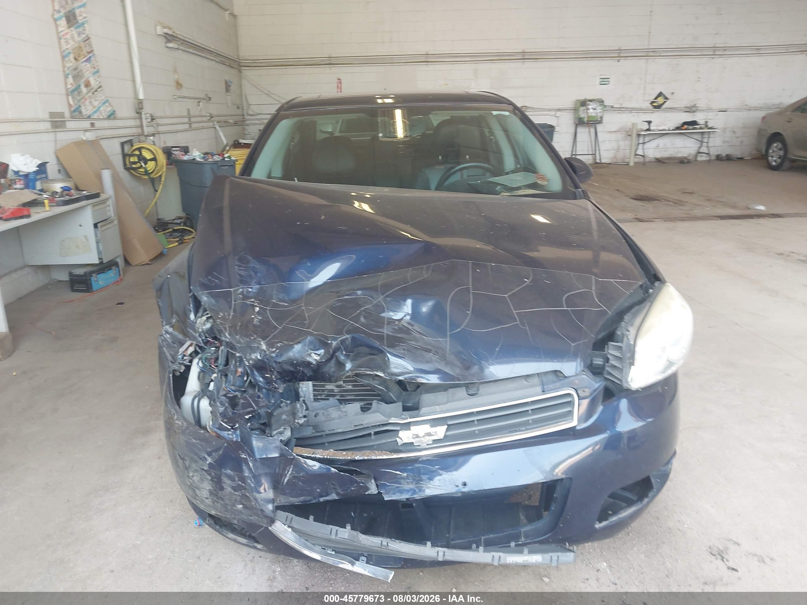 2010 Chevrolet Impala Lt Blue vin: 2G1WB5EK7A1189613