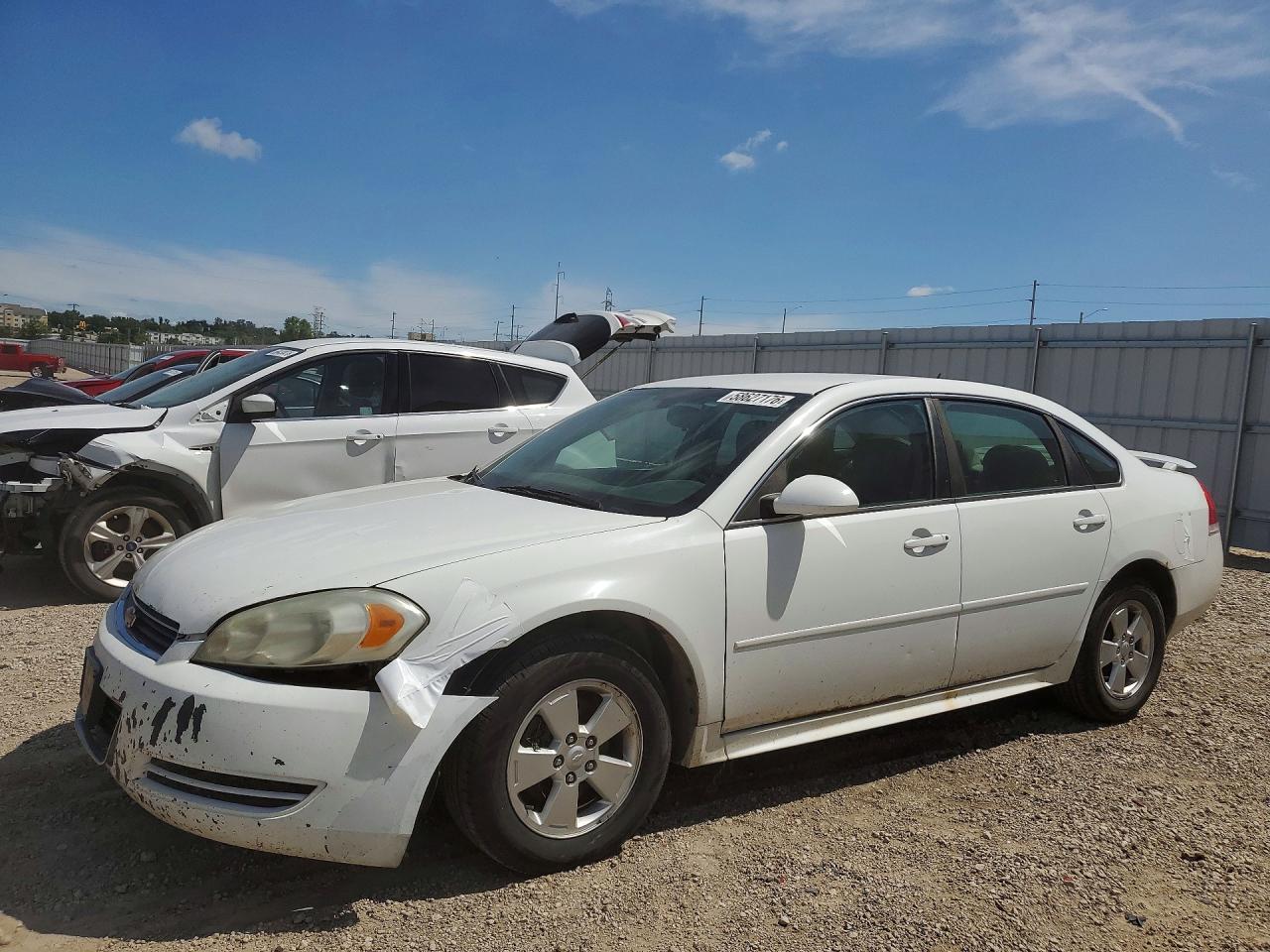 2010 Chevrolet Impala Lt Белый vin: 2G1WB5EK7A1205499