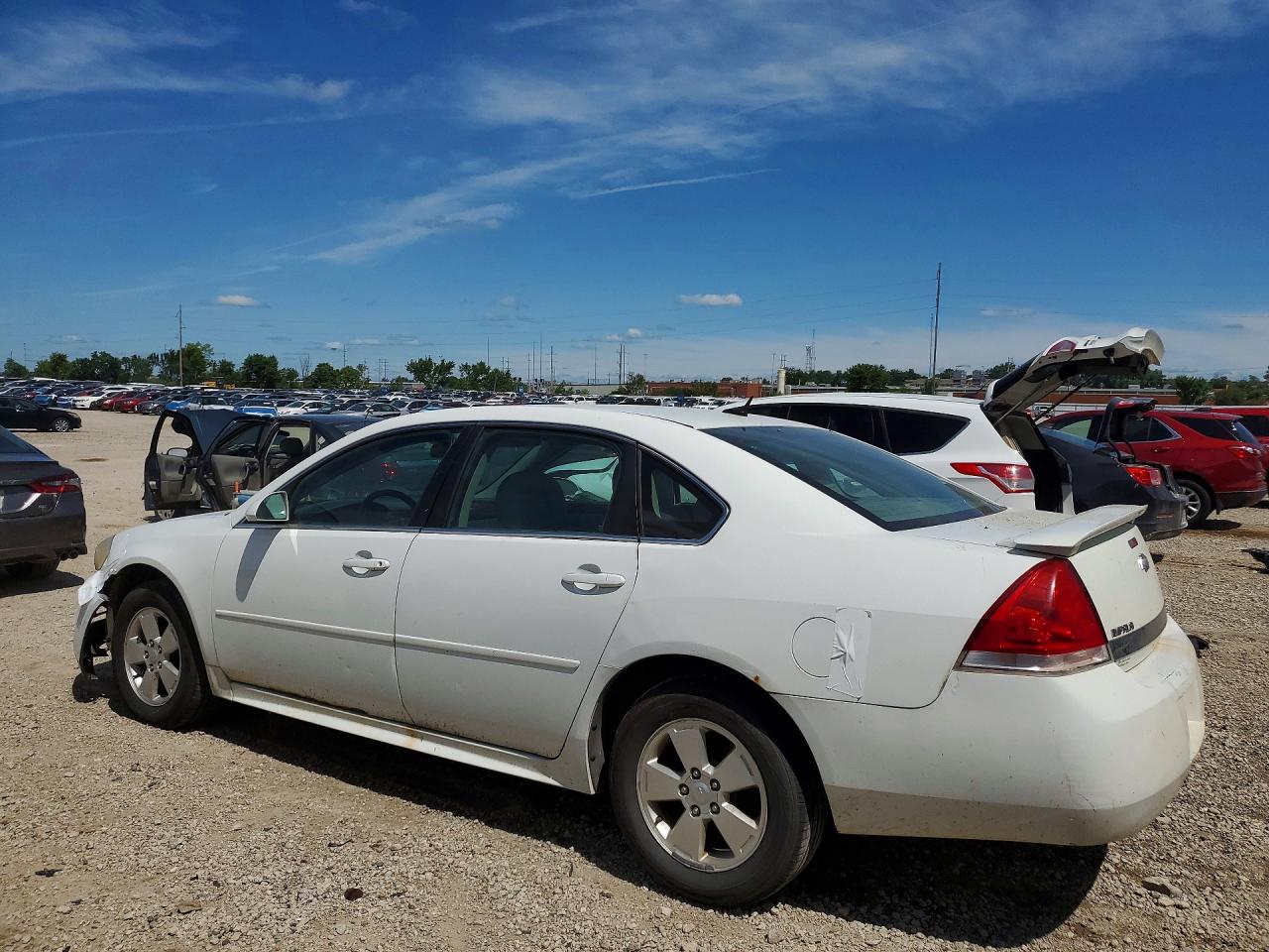 2010 Chevrolet Impala Lt Белый vin: 2G1WB5EK7A1205499