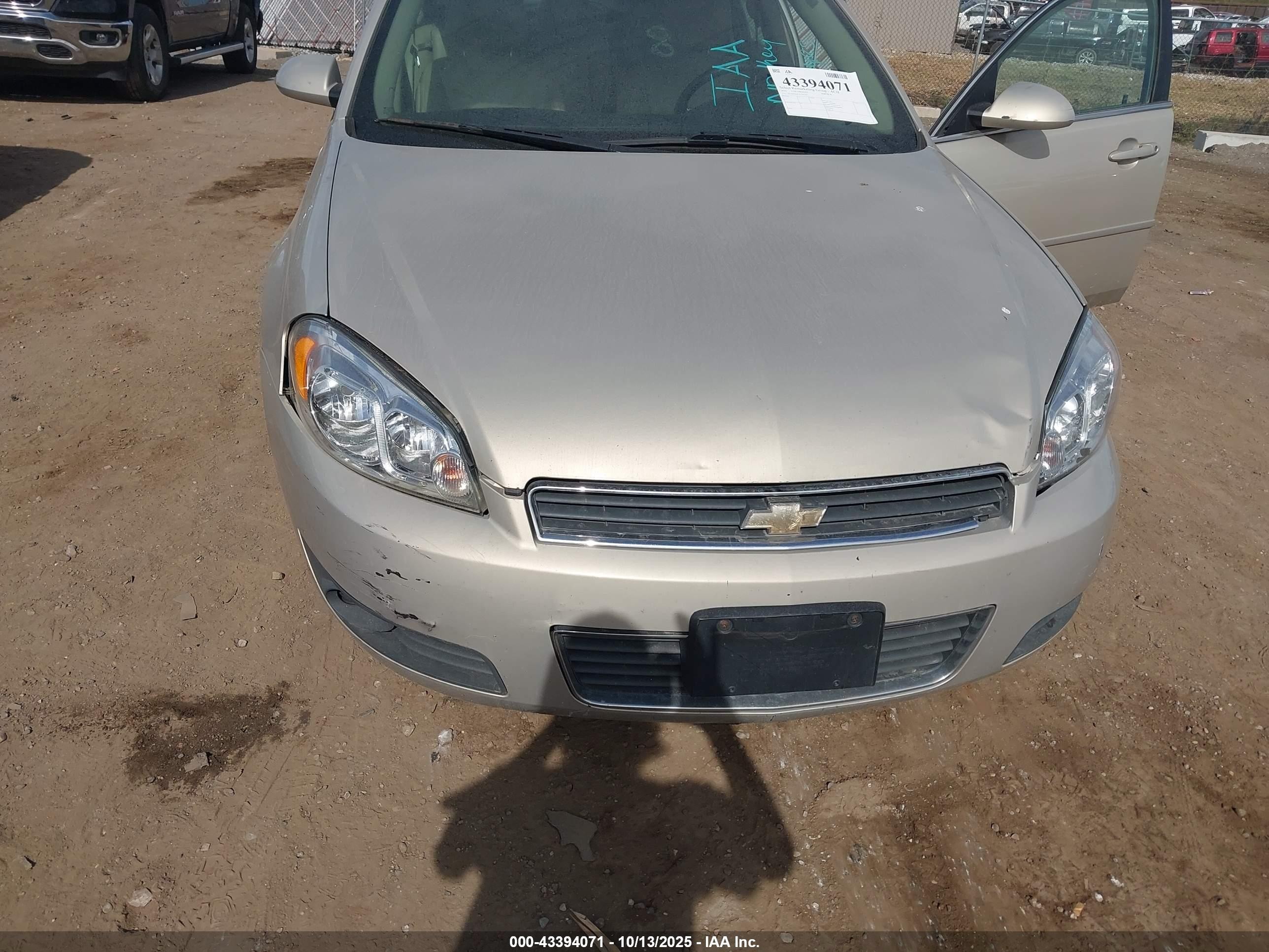 2010 Chevrolet Impala Lt Tan vin: 2G1WB5EK7A1241192