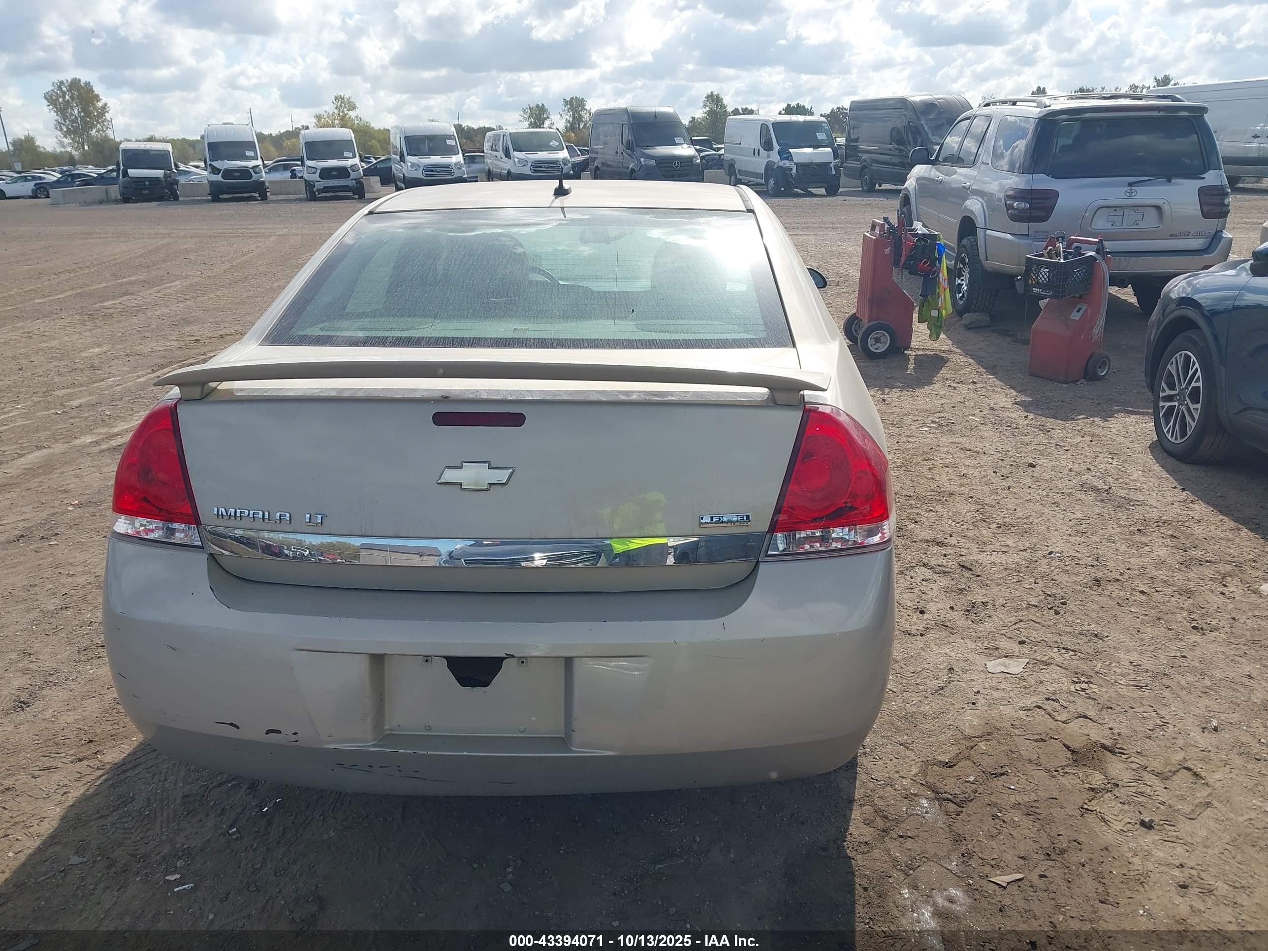 2010 Chevrolet Impala Lt Tan vin: 2G1WB5EK7A1241192