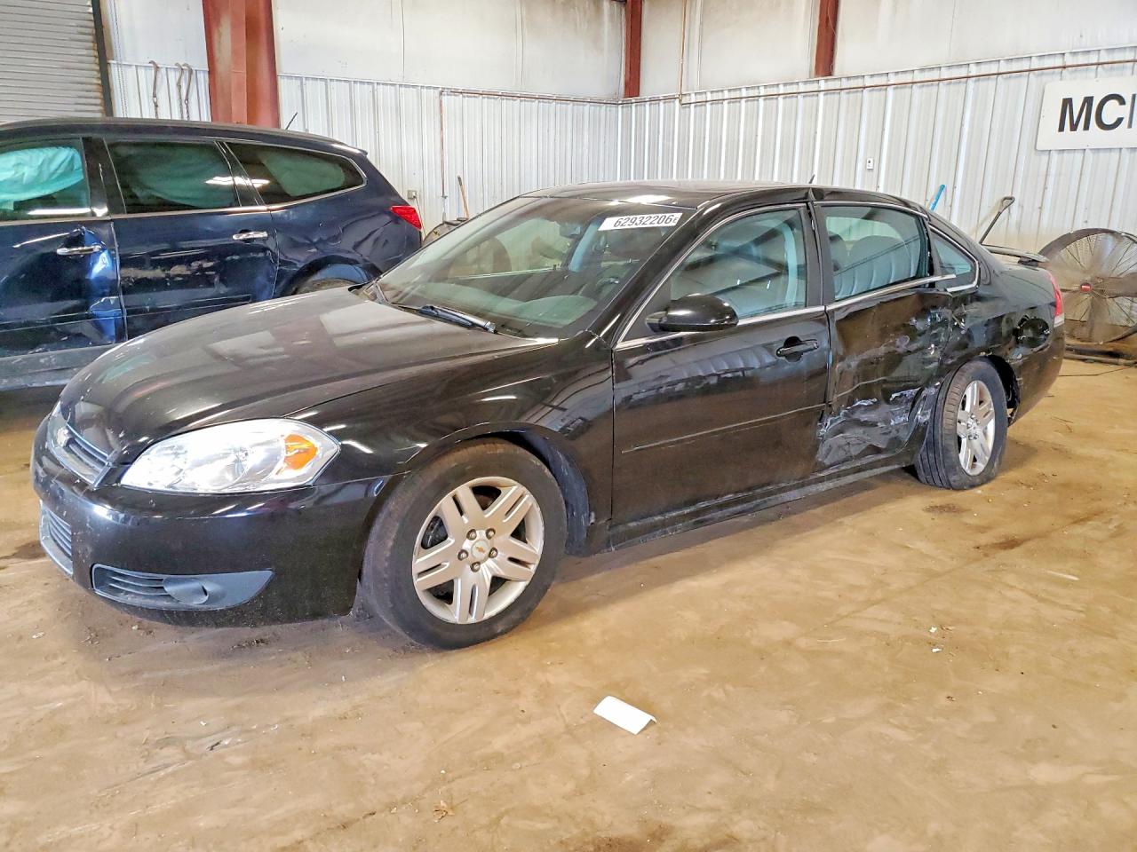 2011 Chevrolet Impala Lt Black vin: 2G1WB5EK7B1275750